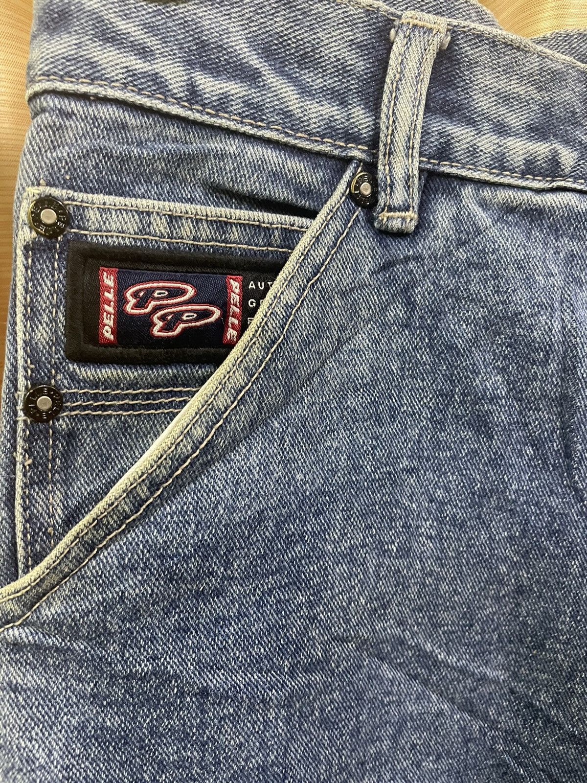 Pelle Pelle Vintage Pele Pele by Marc Buchanan Baggy Jeans Size US 31 - 13 Thumbnail