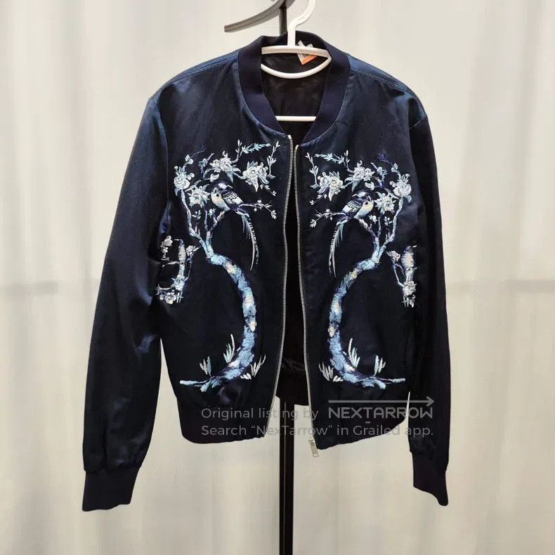 Alexander McQueen Alexander Mcqueen Embroidered baseball uniform jacket Size US S / EU 44-46 / 1 - 1 Thumbnail