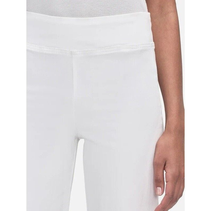 Frame Frame Jeans Womens White Jet Set Wide Leg Pull-On Stretch Hi Size 26" / US 2 / IT 38 - 2 Thumbnail