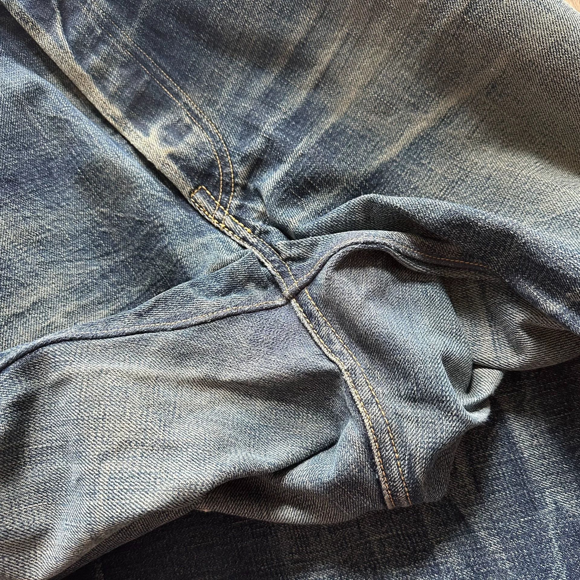 Full Count & Co. Fullcount 1100EX-17 Limited Raw Denim Jeans Size US 30 / EU 46 - 4 Thumbnail