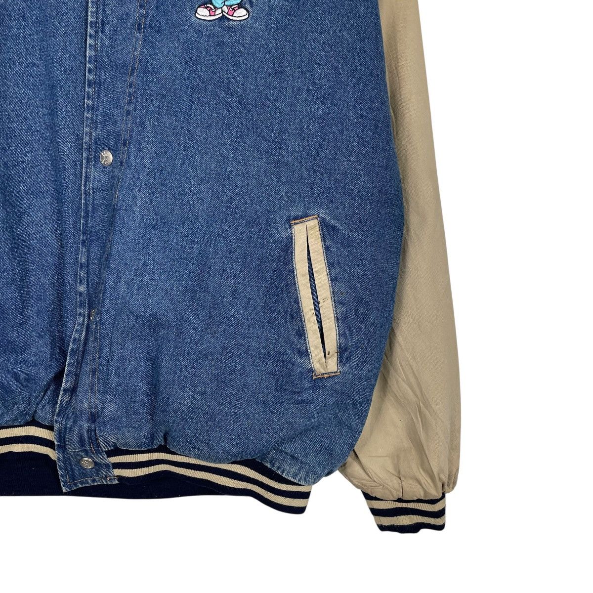 Disney The Disney Store Denim Varsity Jacket Size US L / EU 52-54 / 3 - 4 Thumbnail