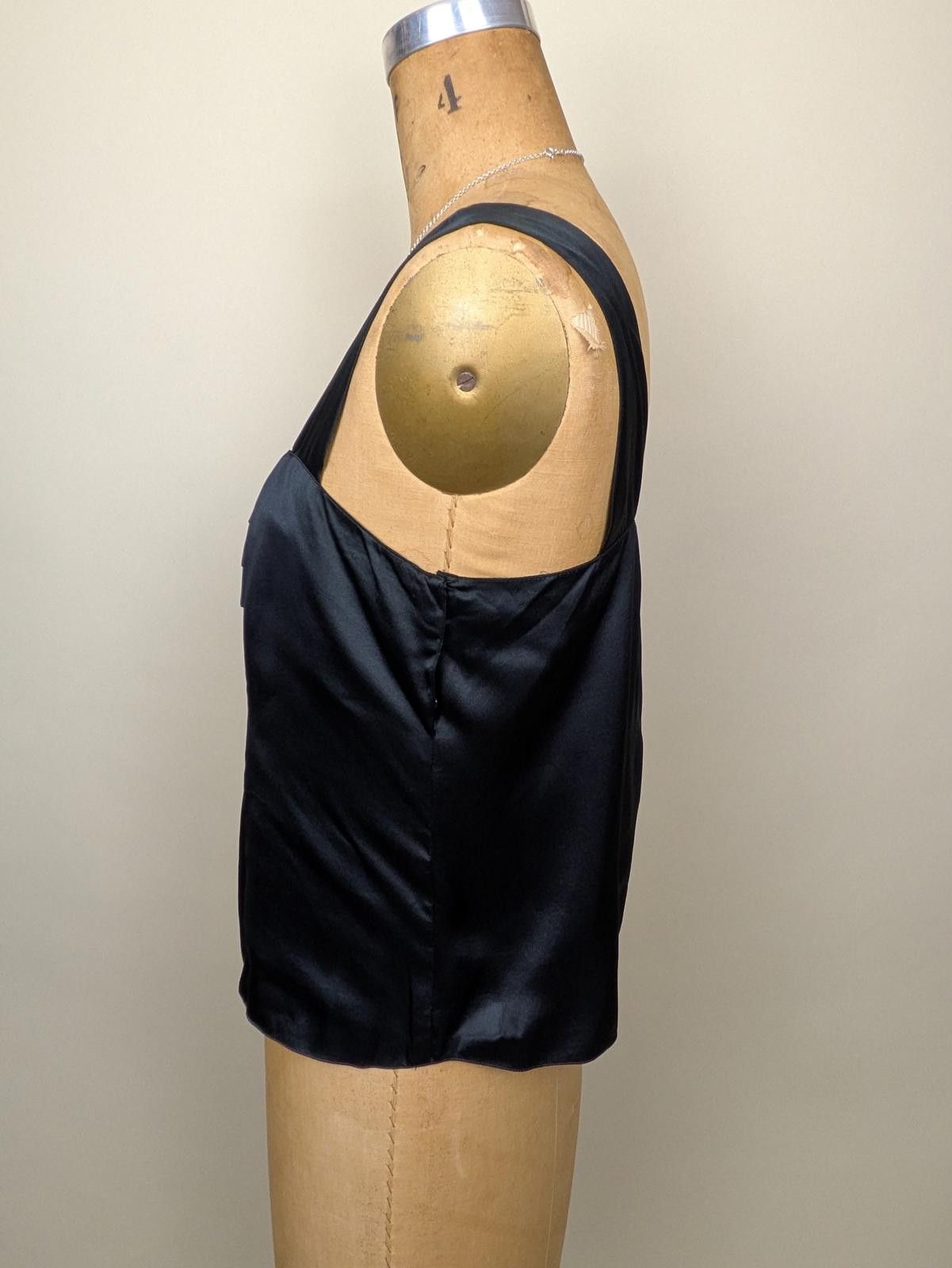 Other y2k black silk cami top Size M / US 6-8 / IT 42-44 - 2 Thumbnail