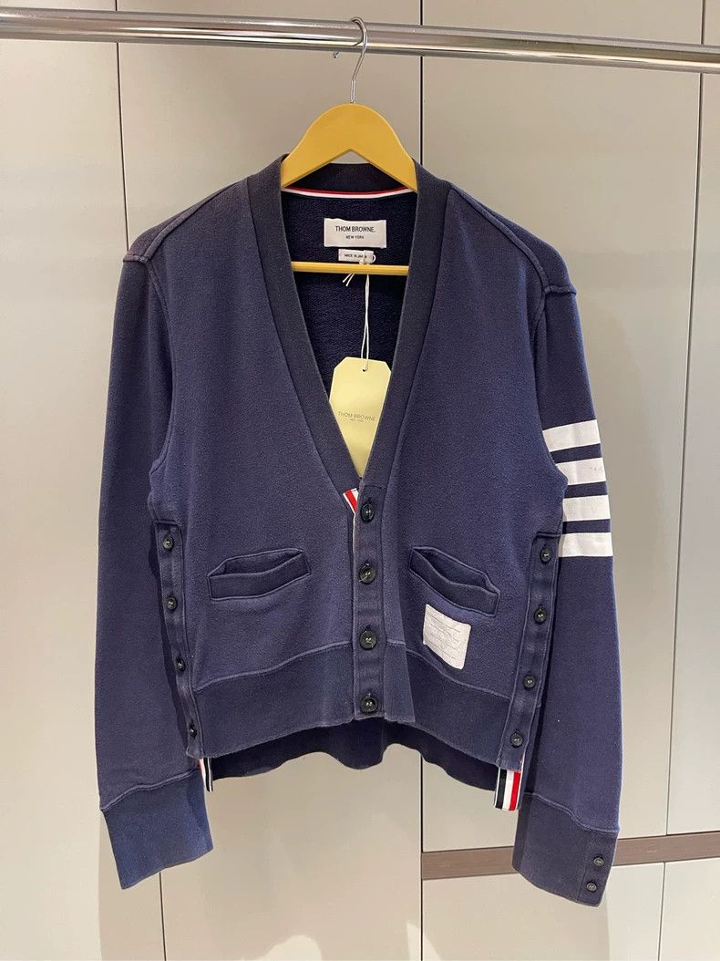 Thom Browne Thom Browne Cashmere cardigan sweater Size US XS / EU 42 / 0 - 2 Thumbnail
