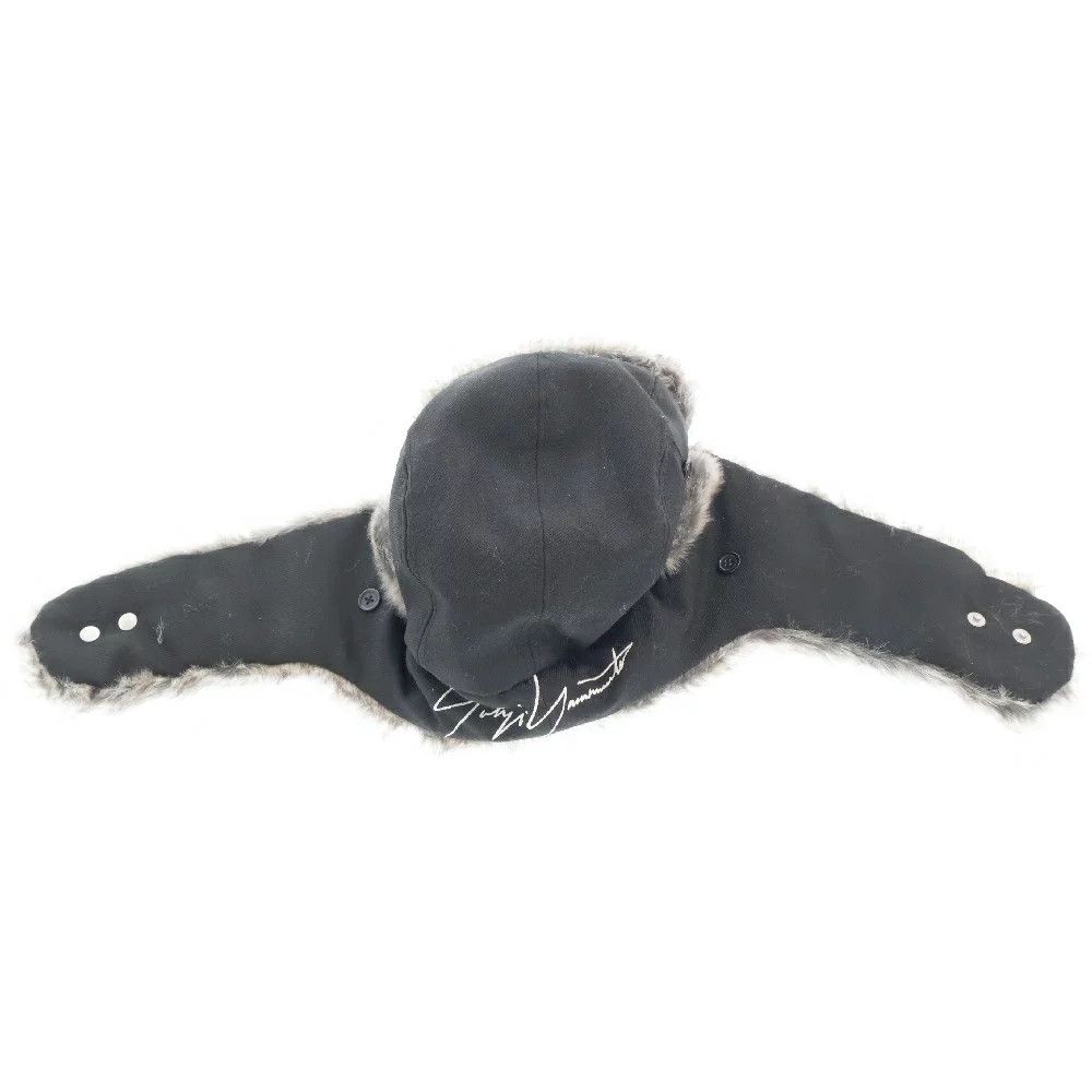 Yohji Yamamoto Yohji Yamamoto 20AW x New Era logo earflap cap Size ONE SIZE - 6 Thumbnail