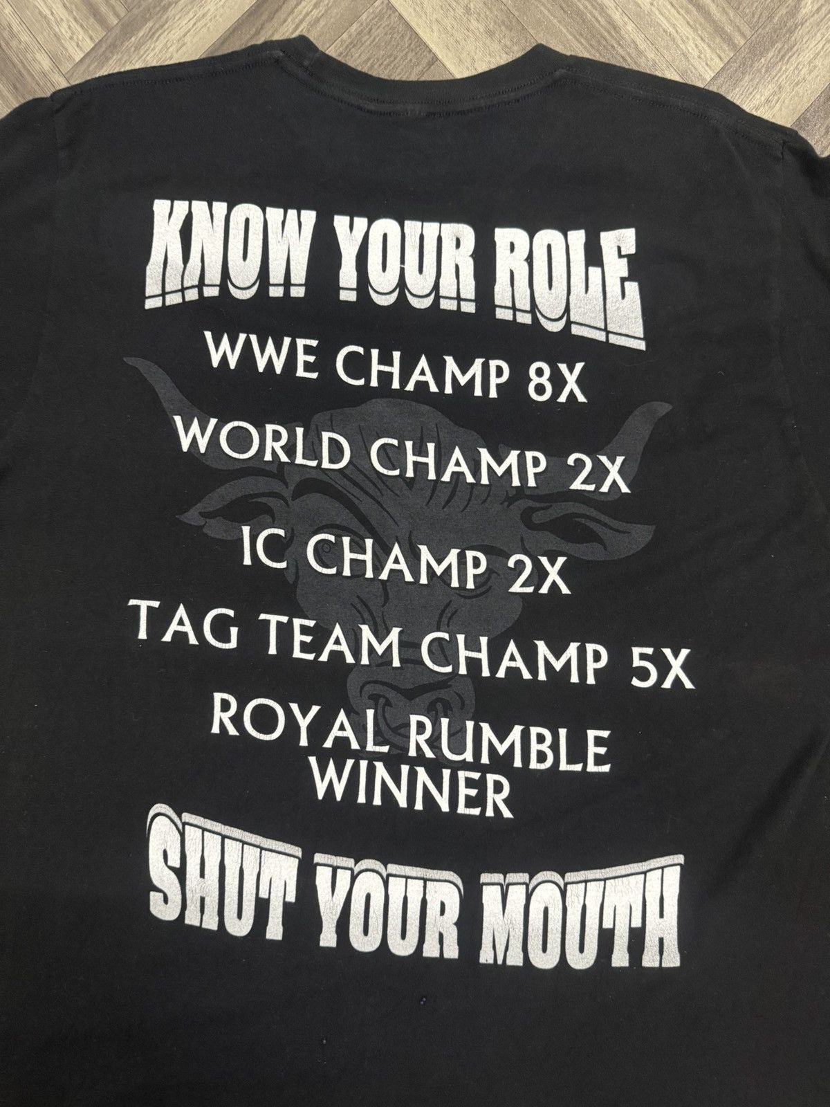 Vintage × WWE Vintage The Rock Wwe Tshirt Size US L / EU 52-54 / 3 - 6 Thumbnail