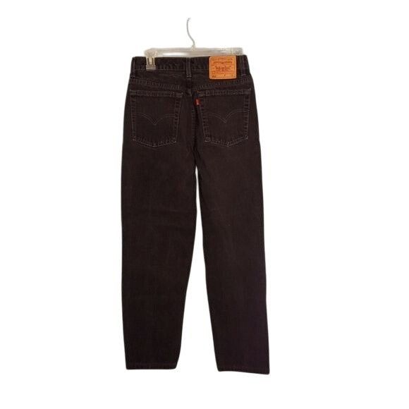 Levi's Levis 512 Womens 8 Reg M 29 x 28 Slim Fit Straight Leg Jeans Size 29" - 6 Thumbnail