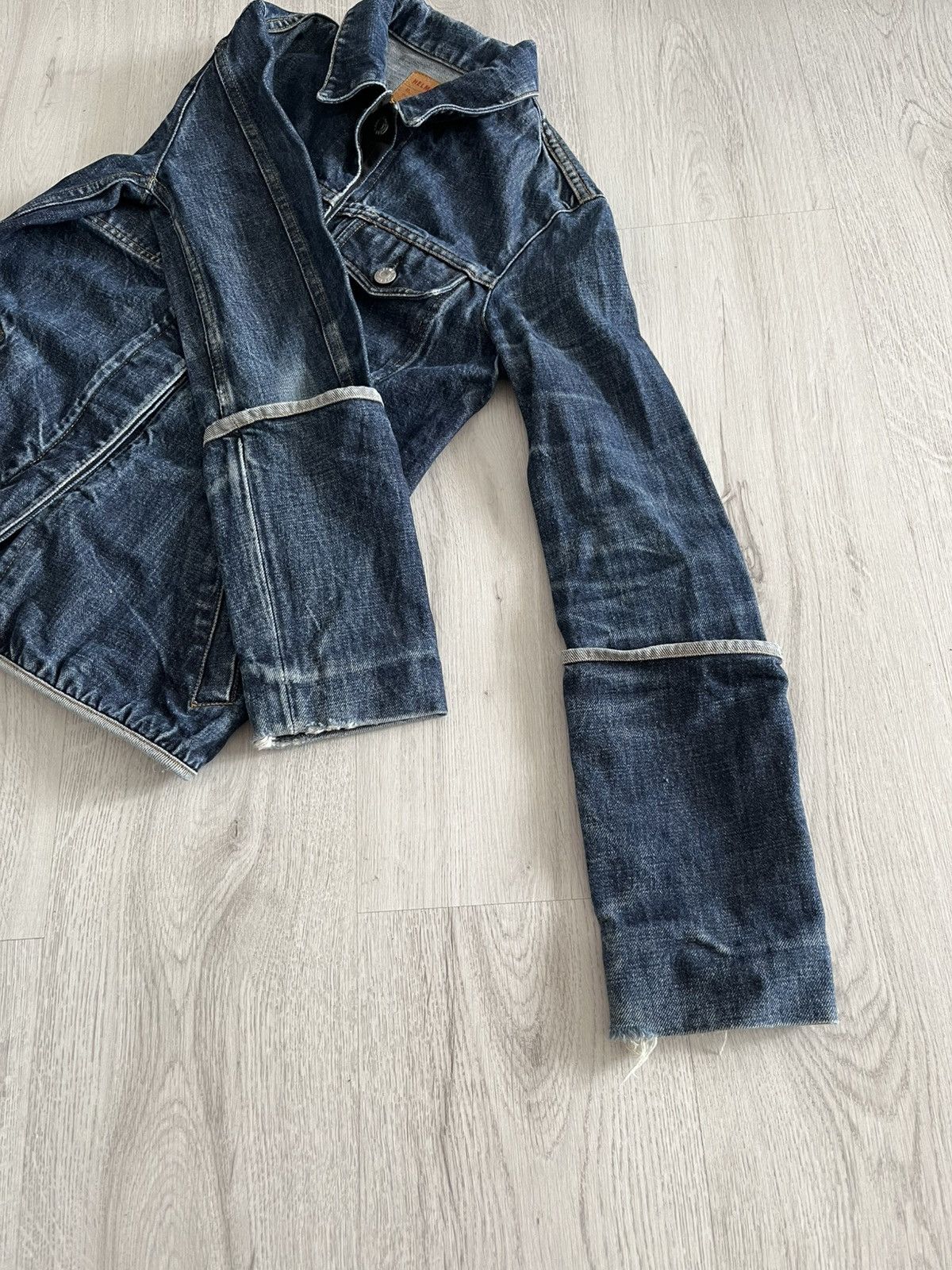 Helmut Lang Helmut Lang 1997 Gtr Denim jacket Size US M / EU 48-50 / 2 - 7 Thumbnail