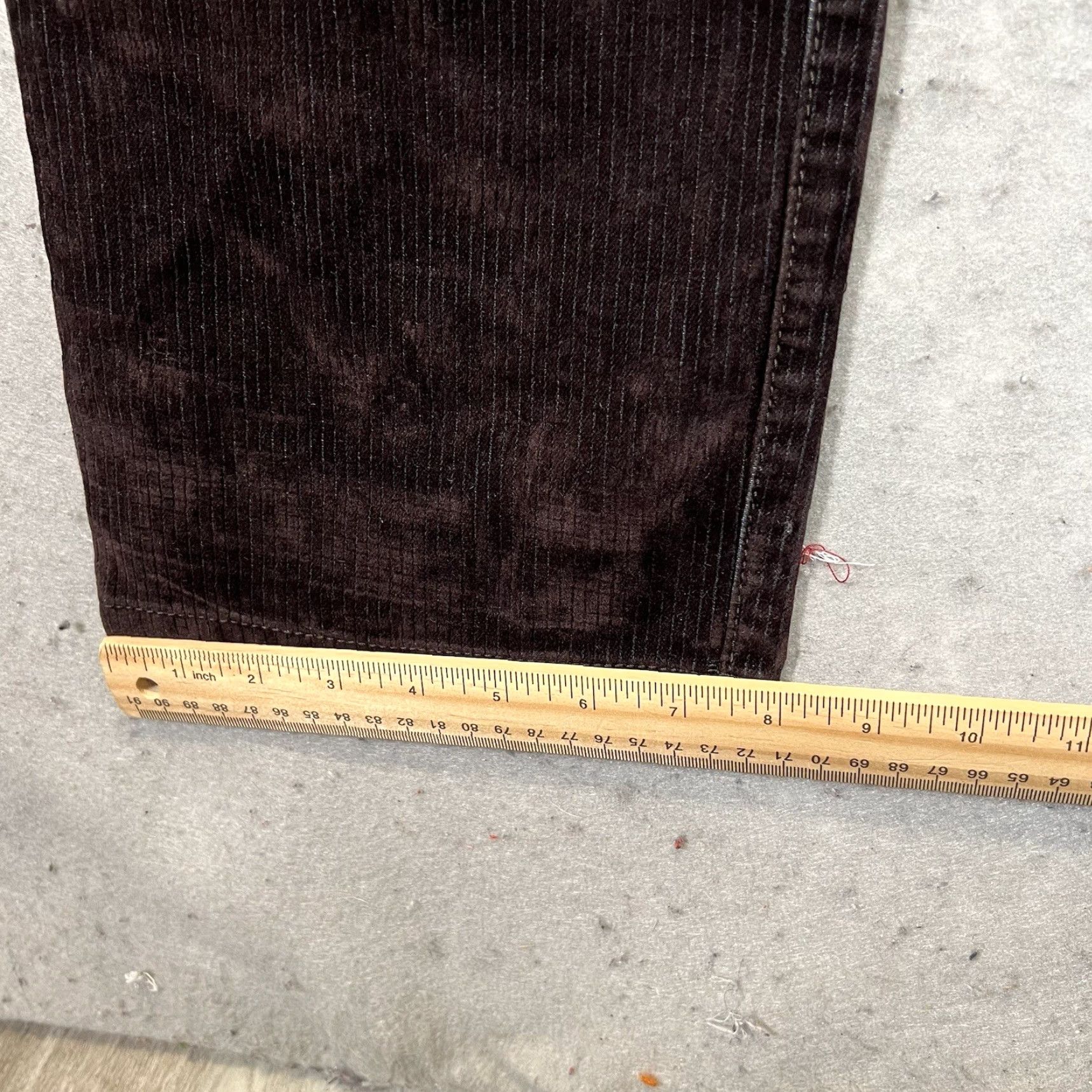 Vintage VINTAGE Alberto Denim Jeans Adult 32 x 34 Purple Denim Straight Size US 32 / EU 48 - 6 Thumbnail