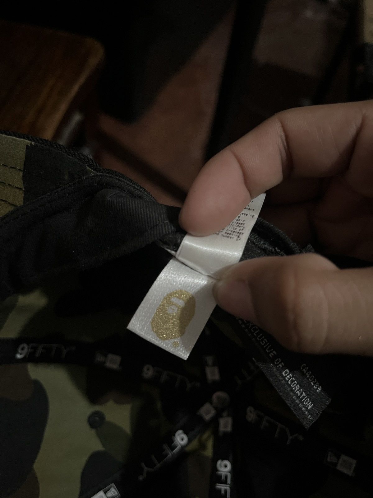 Bape × New Era Bape x New Era Snapback Cap Size ONE SIZE - 5 Thumbnail