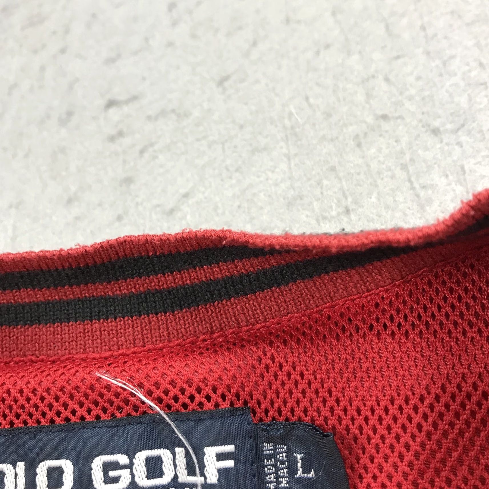 Vintage VINTAGE Polo Golf Jacket Mens Large Red Windbreaker Pullover 90s Polo Golf Windbreaker Jacket Mens Large Red 90s Size US L / EU 52-54 / 3 - 6 Thumbnail