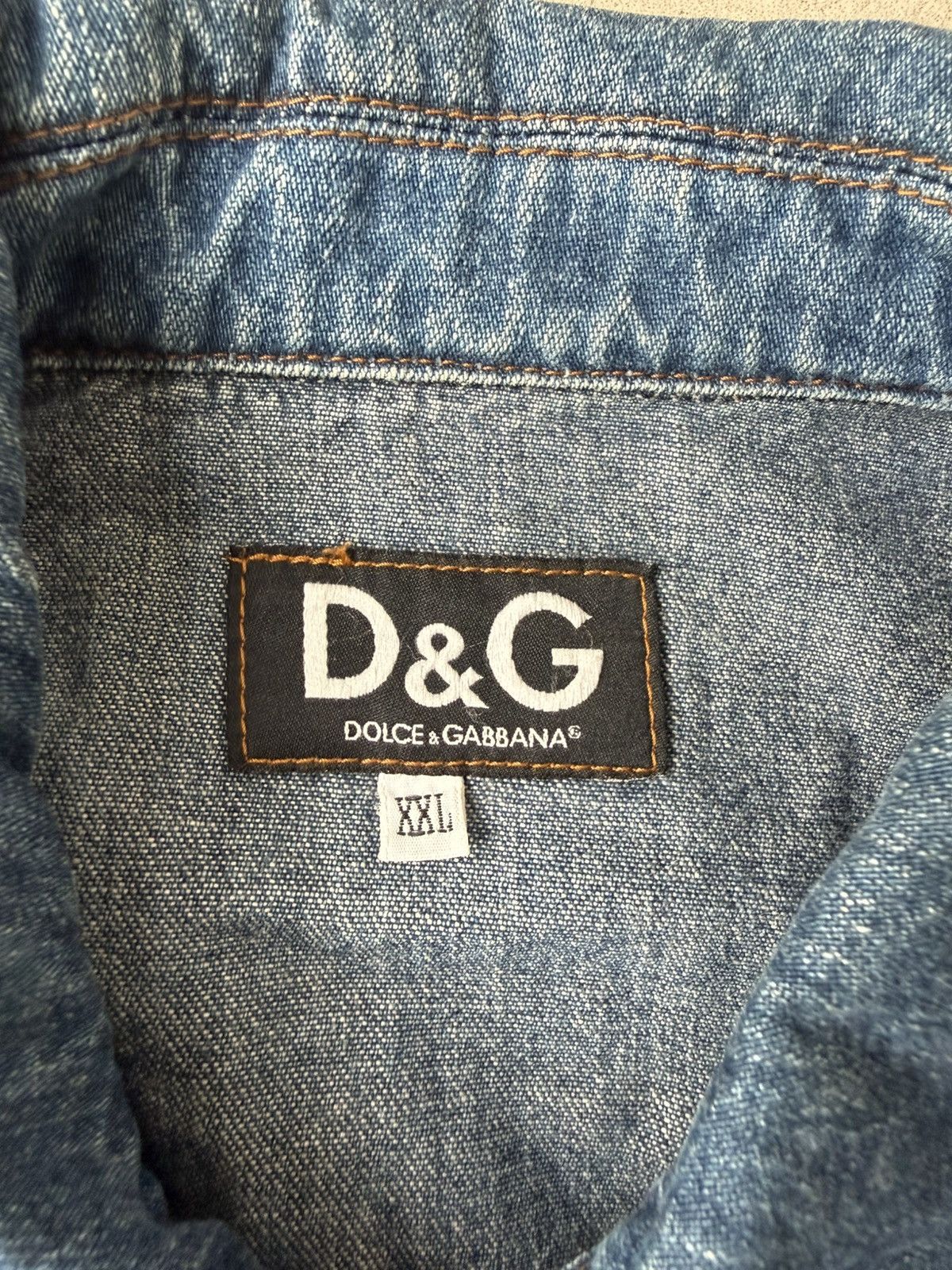 Dolce & Gabbana Vintage Dolce & Gabbana Denim Jacket Size XL / US 12-14 / IT 48-50 - 5 Thumbnail