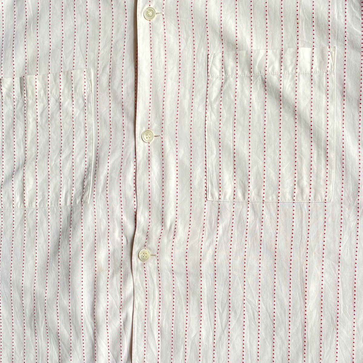 Yohji Yamamoto Vintage SS99 Y’s For Men Oversize Stripe Shirt Size US L / EU 52-54 / 3 - 3 Thumbnail