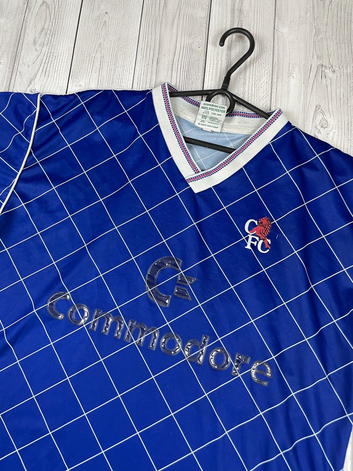 Chelsea Soccer Chelsea soccer retro jersey size L blue Size US L / EU 52-54 / 3 - 2 Thumbnail
