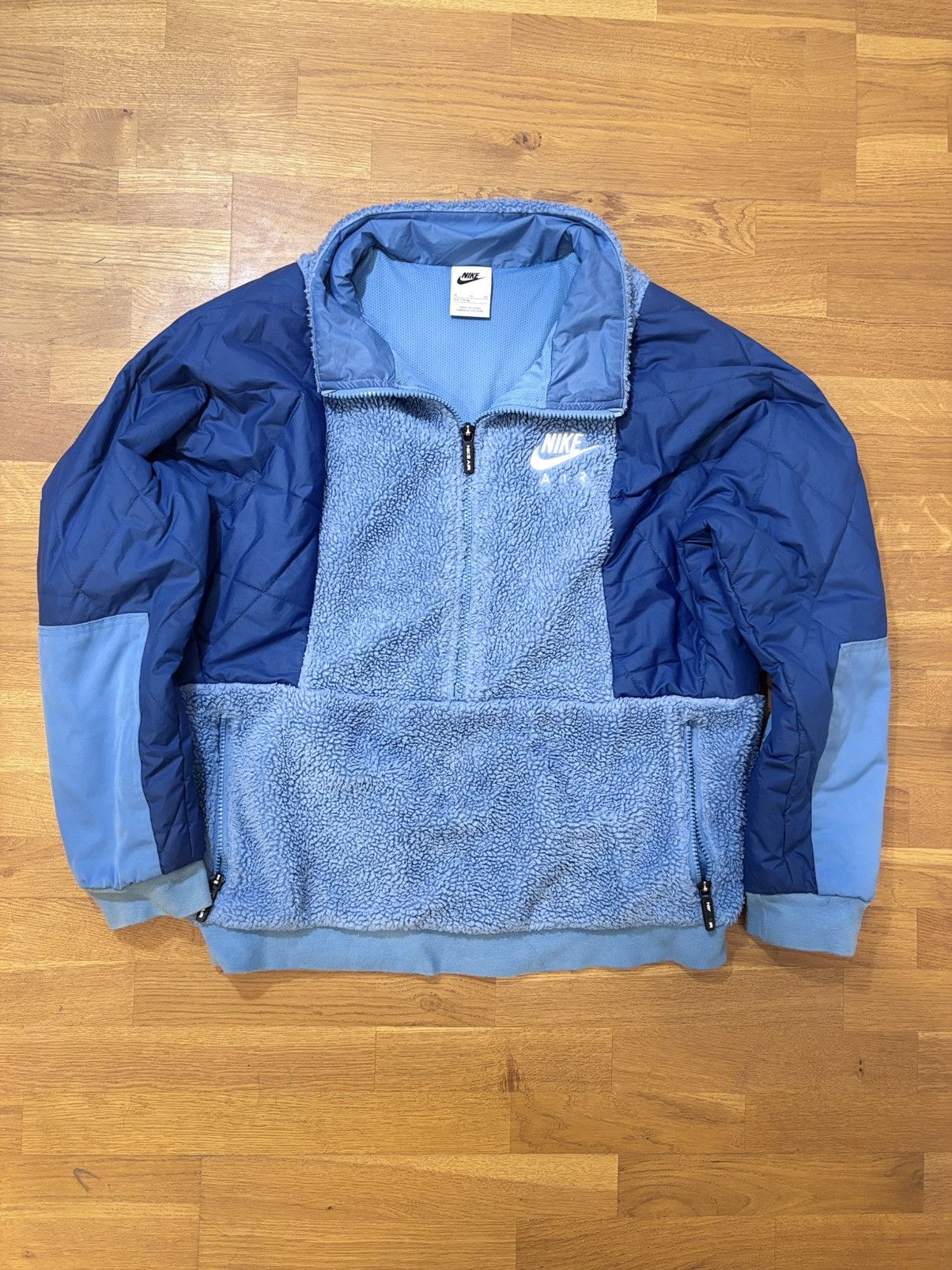 Nike × Vintage Vintage Polar jacket 20’s central logo halfzip y2k drip Size US XS / EU 42 / 0 - 2 Thumbnail