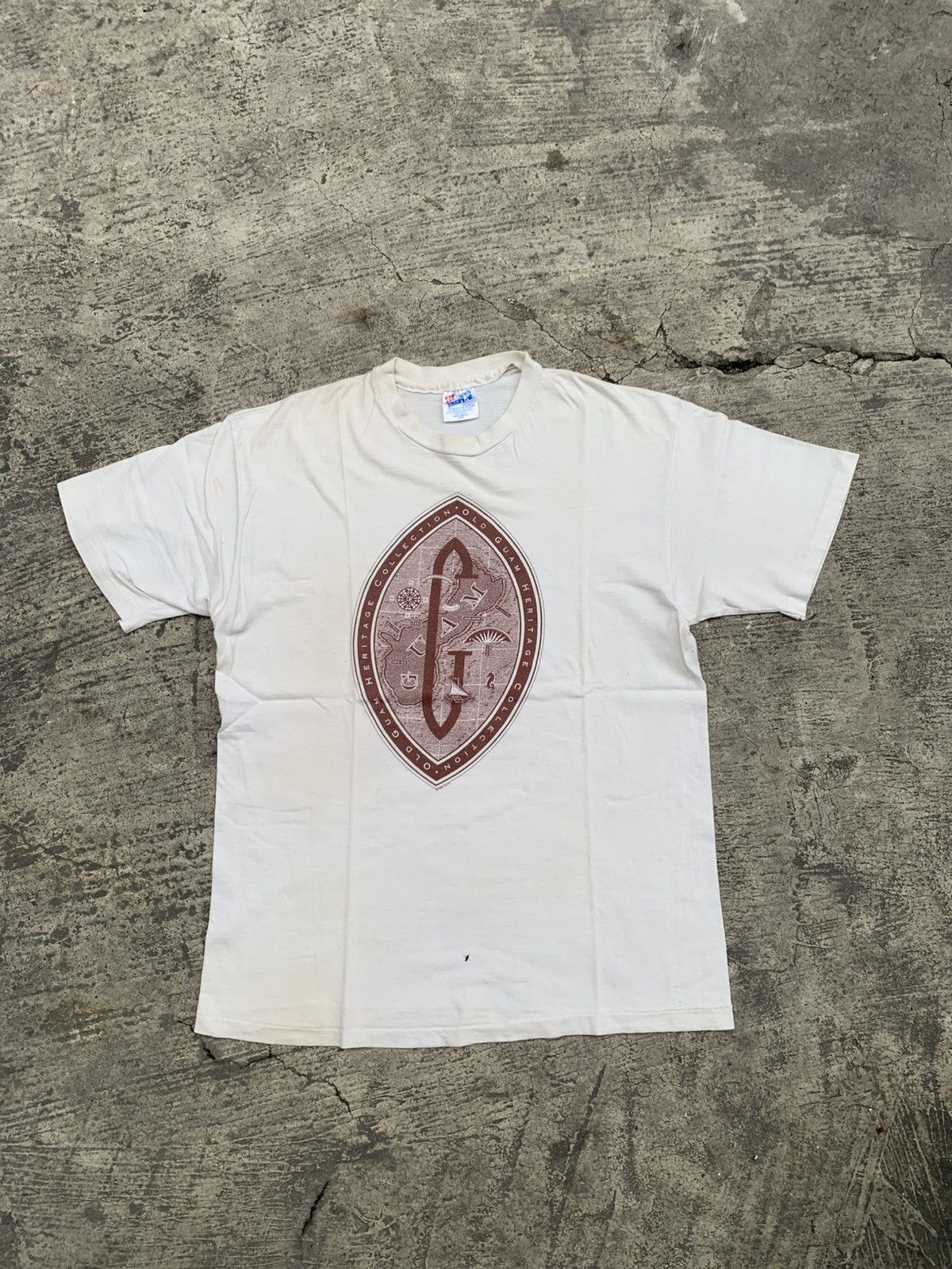 Hanes Vintage Hanes Guam T-shirt Size US M / EU 48-50 / 2 - 1 Thumbnail