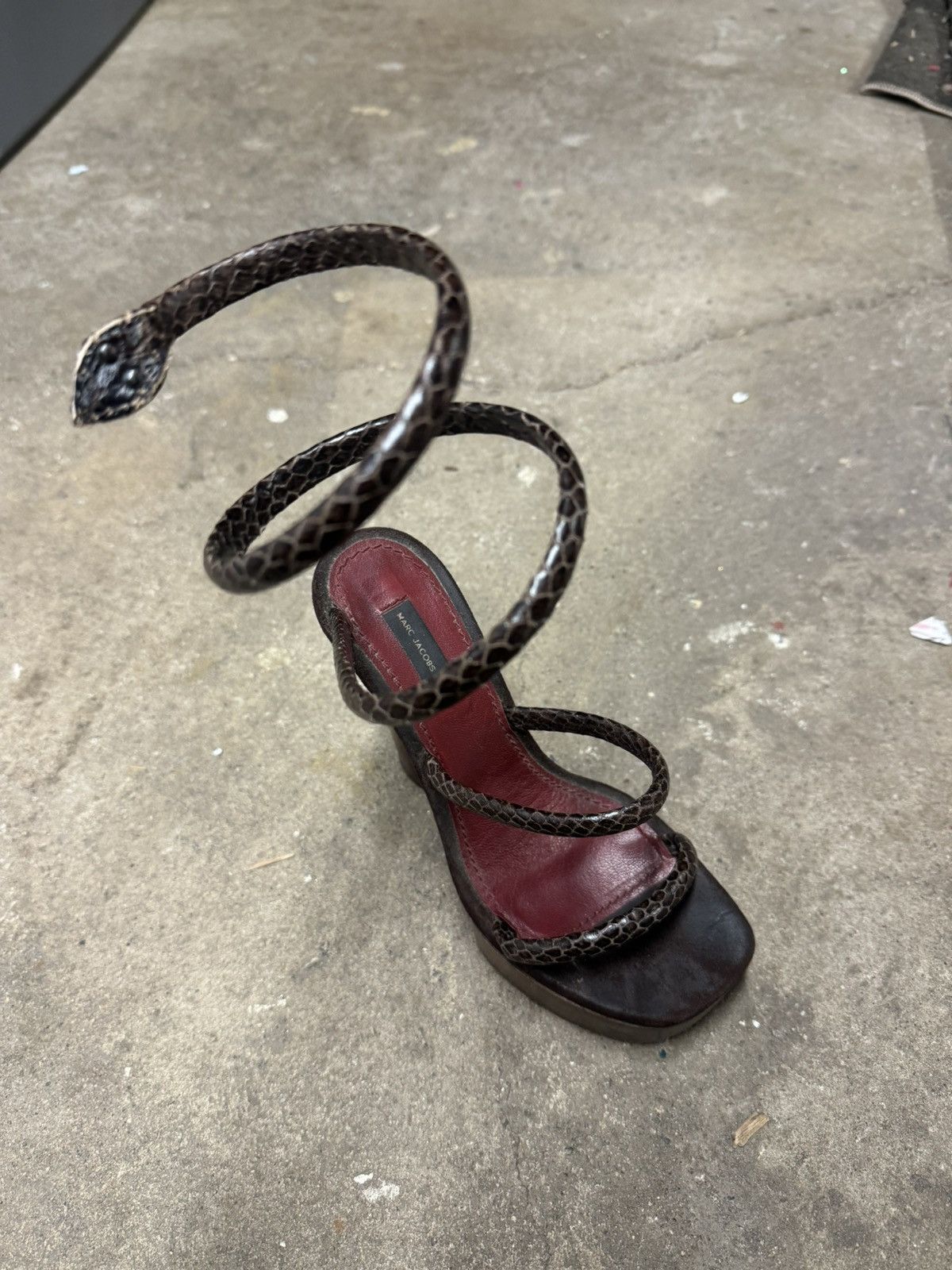 Marc Jacobs marc jacobs serpant snake heels RARE Size 36 Made In Italy Size US 6 / IT 36 - 4 Thumbnail