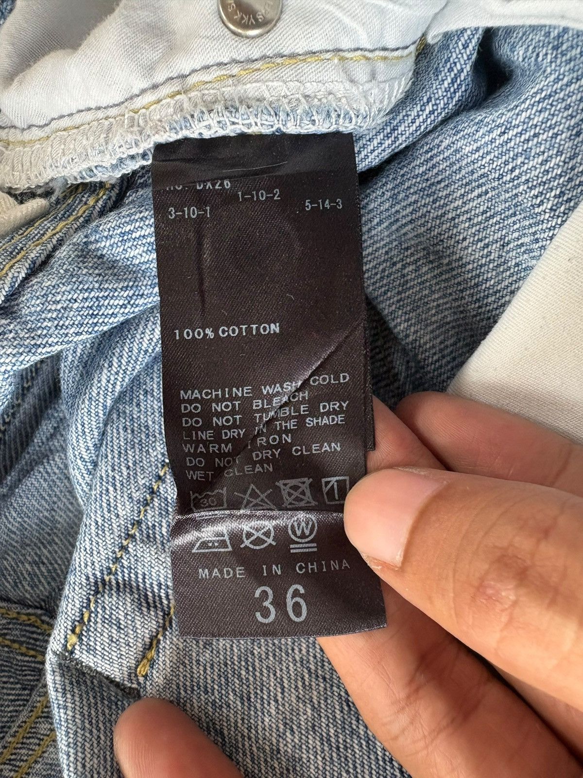 Journal Standard Vintage Journal Standard Distressed Baggy Jeans Size US 29 - 6 Thumbnail