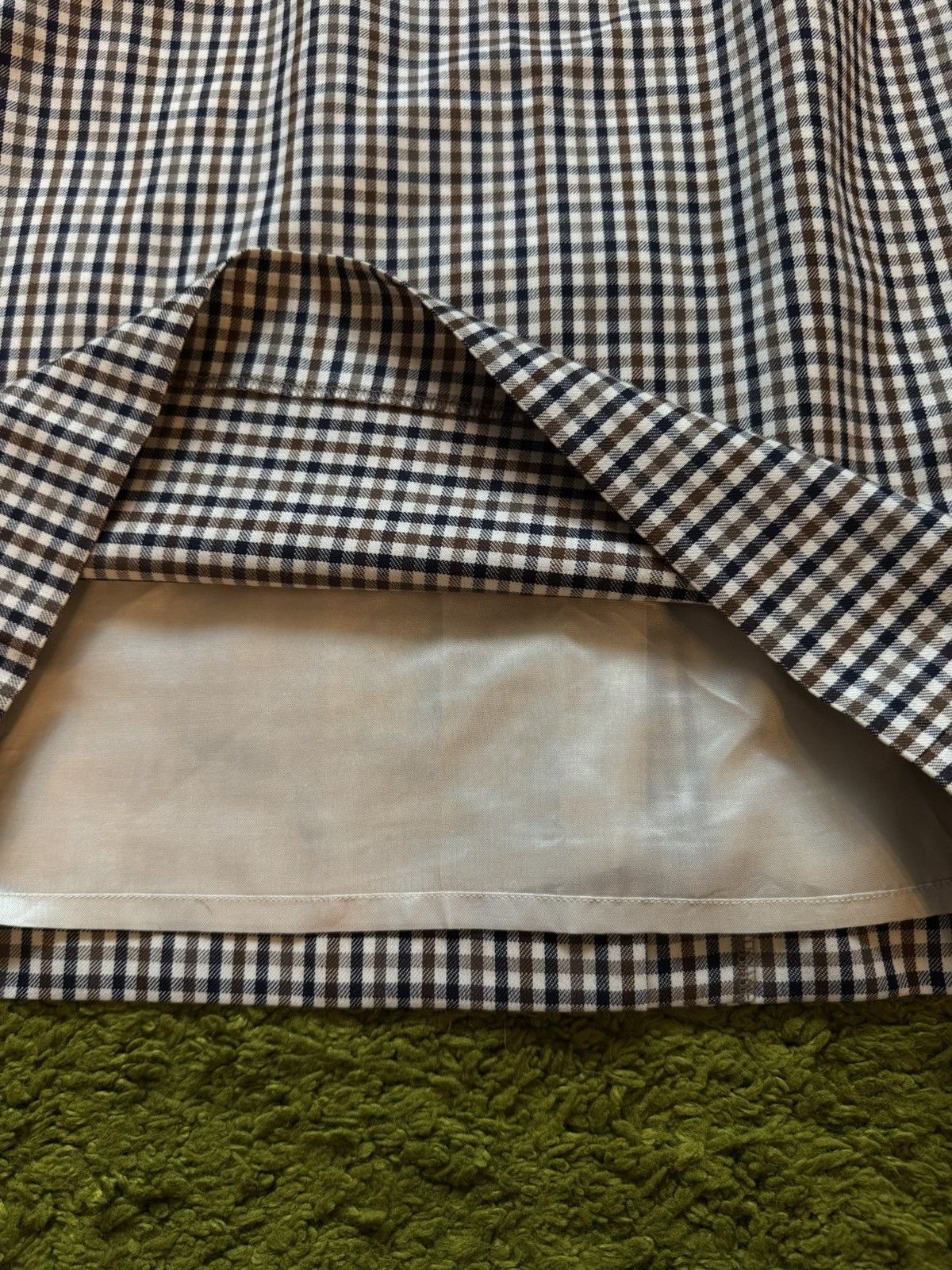 Aquascutum Aquascutum checkered wool skirt Size 30" / US 8 / IT 44 - 3 Thumbnail