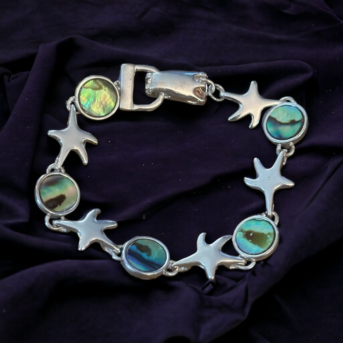 Other Abalone and starfish link bracelet Size ONE SIZE - 1 Thumbnail