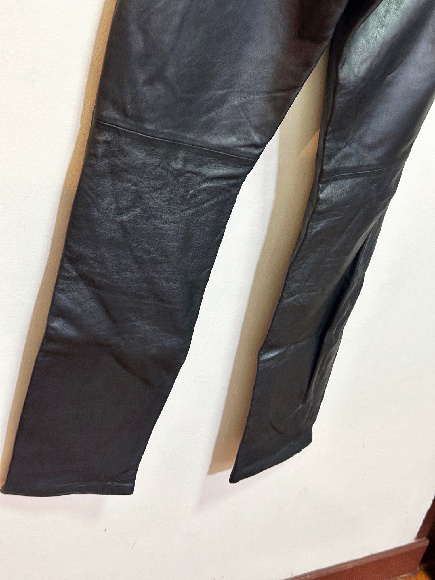 Paul Smith [FINAL PRICE] Paul Smith Black Leather Pants Size US 30 / EU 46 - 6 Thumbnail