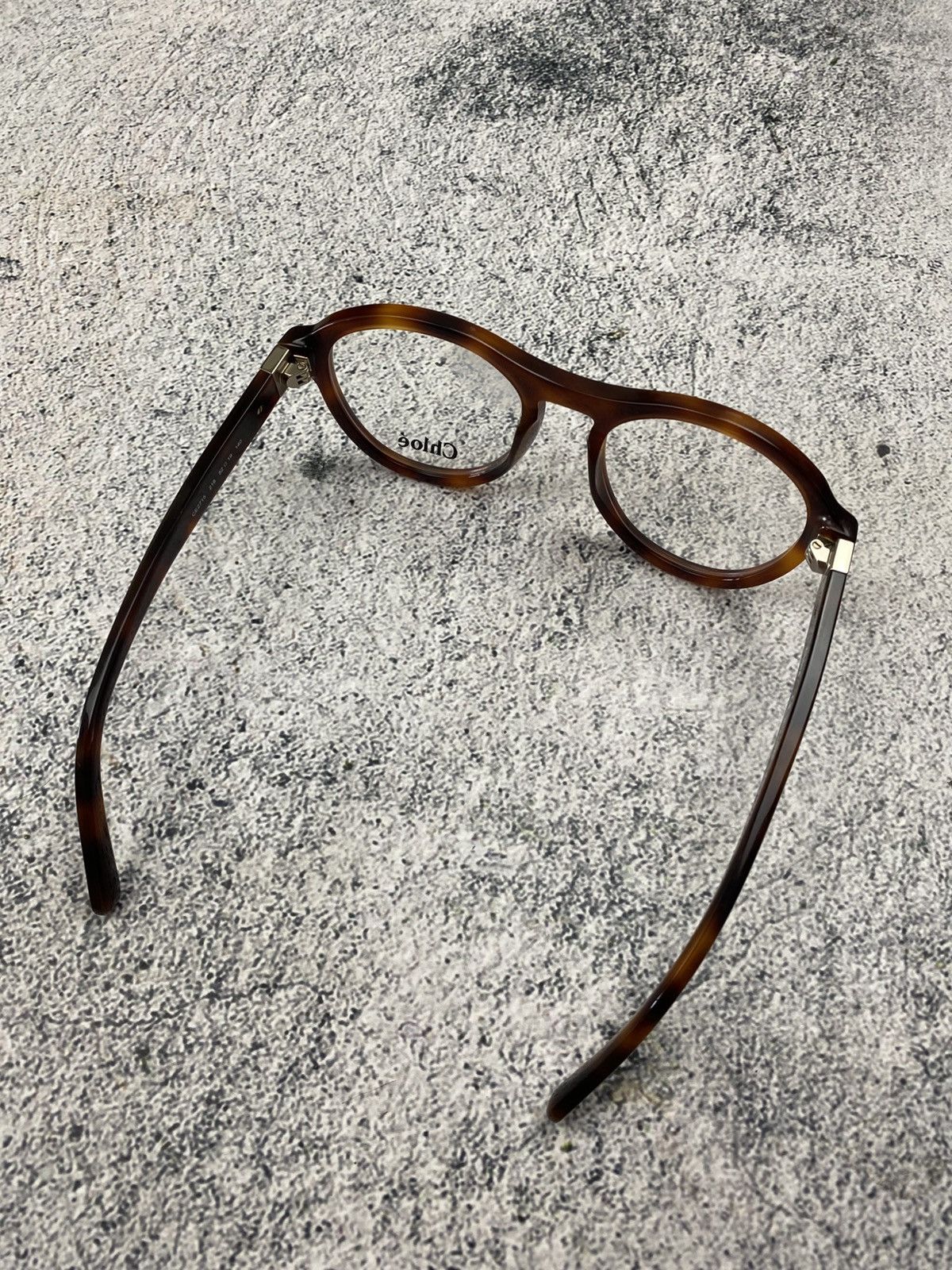 Chloe Rare Chloe Round Tortoise Optical Glasses Frames Size ONE SIZE - 13 Thumbnail