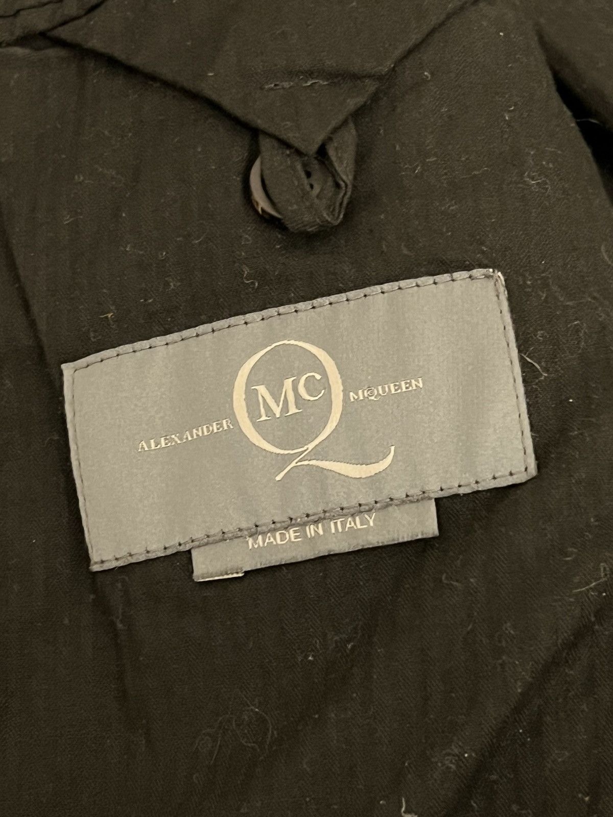 Alexander McQueen Sample Alexander McQueen Denim Jacket Blazer Y2k Luxury Size US L / EU 52-54 / 3 - 12 Thumbnail