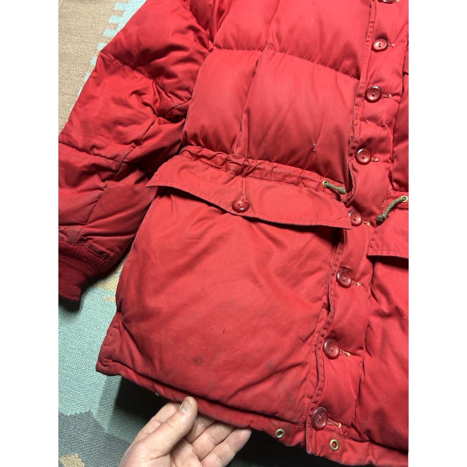 Eddie Bauer VINTAGE Eddie Bauer Kara Koram Jacket & Pants Set Goose Down RARE S/M Red Mens Jacket Shirt? Size US 29 - 3 Thumbnail