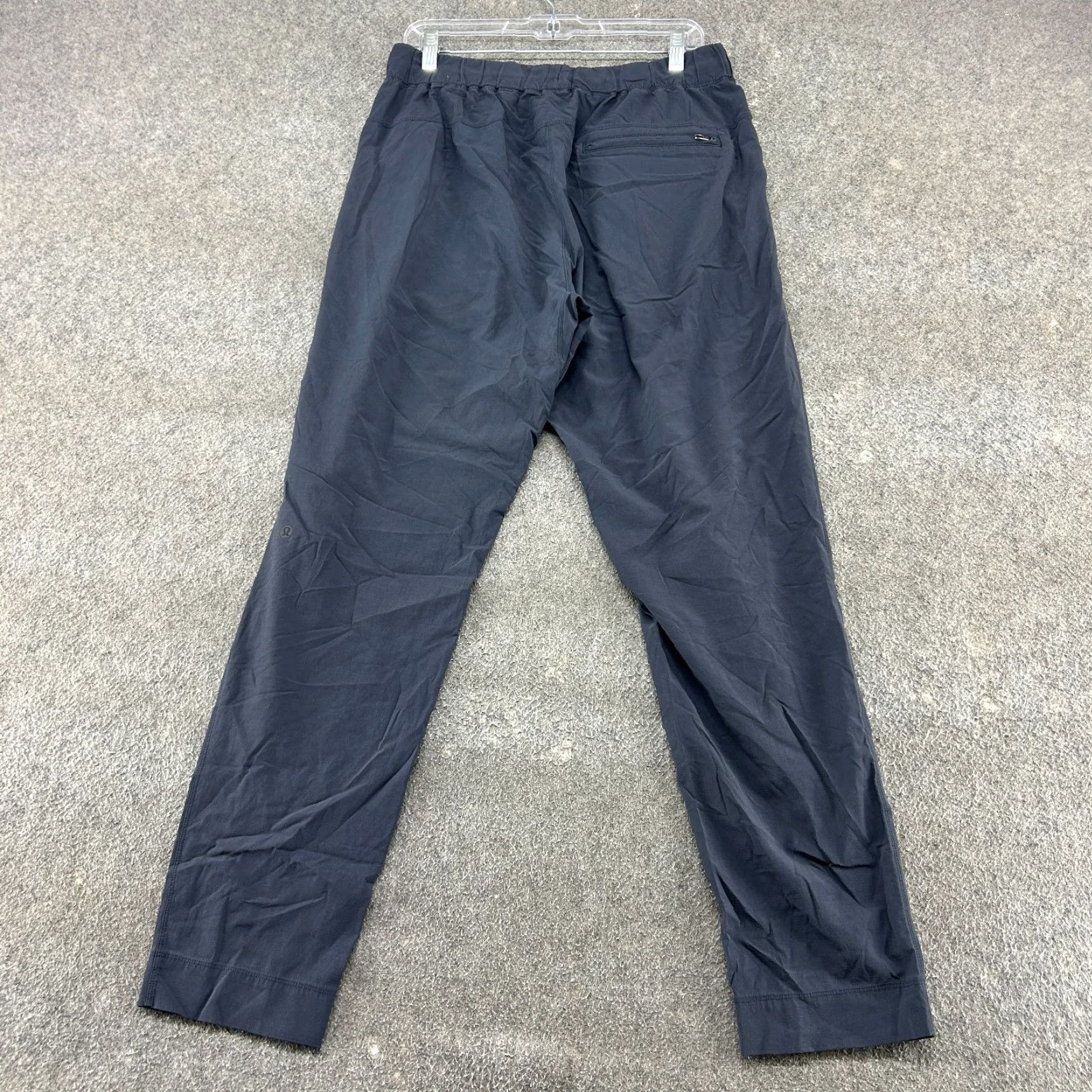 Lululemon Lululemon Athletica Pants Mens L Gray Jogger Chino Nylon Cotton Blend Flat Front Slim Straight Stretch Size US 33 - 5 Thumbnail
