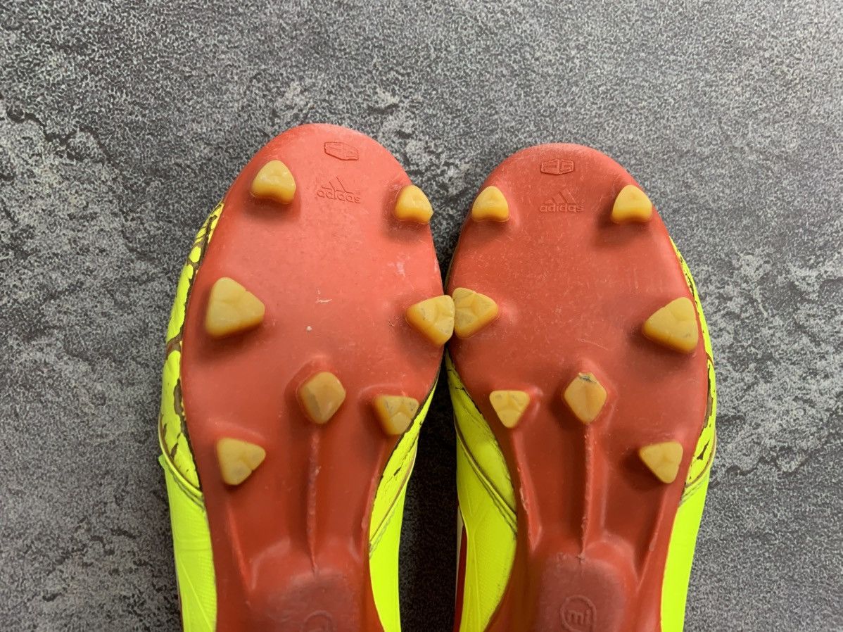 Adidas × Vintage Adidas Adizero F50 FG Yellow Leather Football Soccer Shoes Size US 7.5 / EU 40-41 - 14 Thumbnail