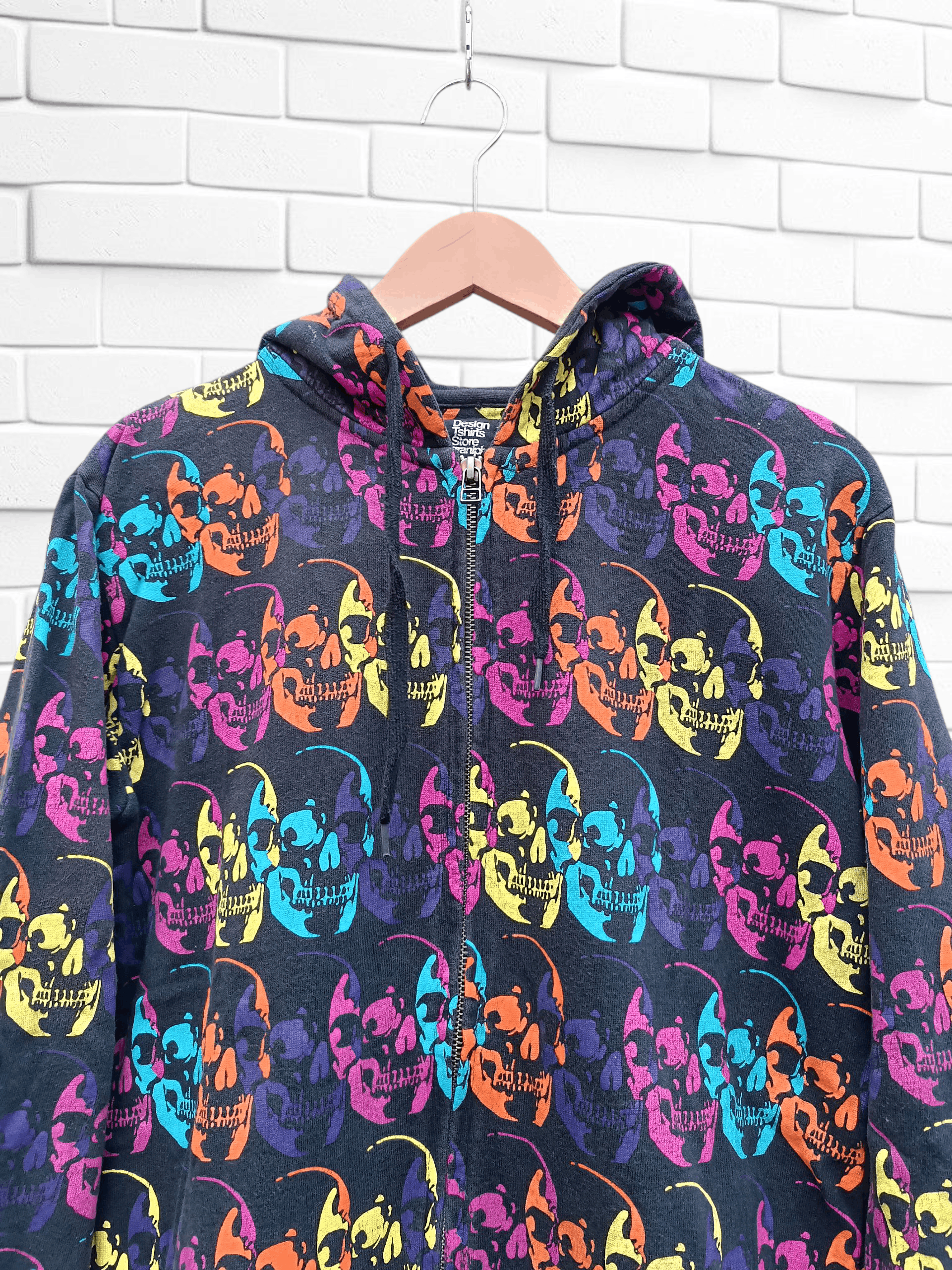 Japanese Brand Sweater Hoodie Pullover Print Skull Size US M / EU 48-50 / 2 - 3 Thumbnail