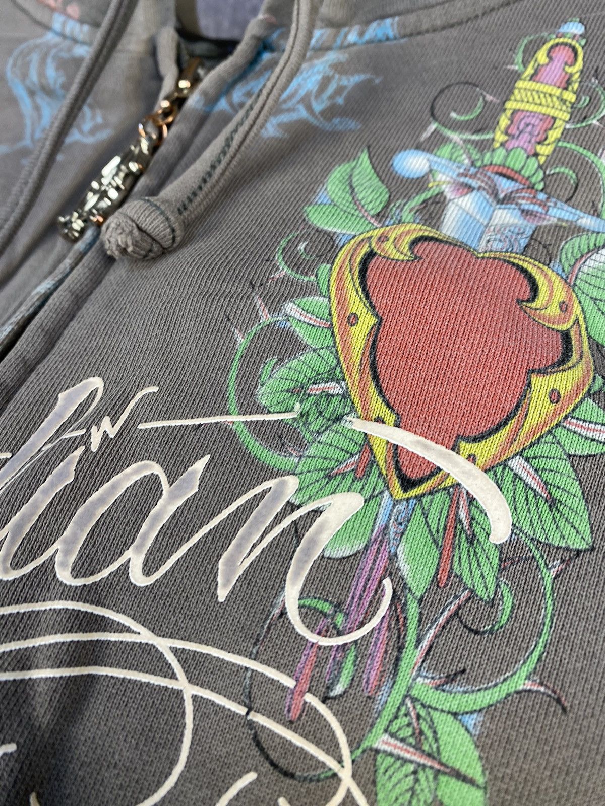 Christian Audigier Y2K Christian Audigier Hoodie Baggy All Over Printed logo Size M / US 6-8 / IT 42-44 - 9 Thumbnail