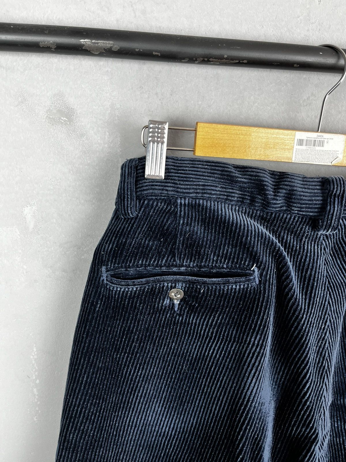 Polo Ralph Lauren × RRL Ralph Lauren × Ralph Lauren Vintage Polo Ralph Lauren Cords Pants Corduroy Beige Rare Size US 31 - 8 Thumbnail