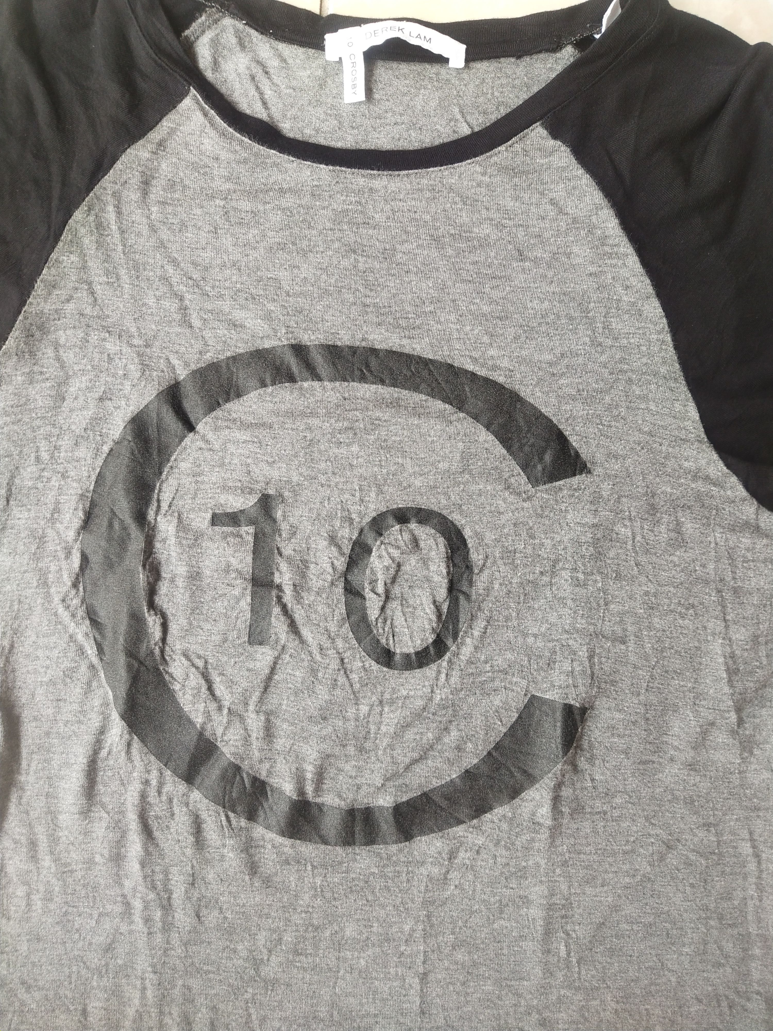 Derek Lam 10 Crosby 10 Crosby Derek Lam Logo Raglan Baseball Tee Made in USA Size S / US 4 / IT 40 - 2 Thumbnail