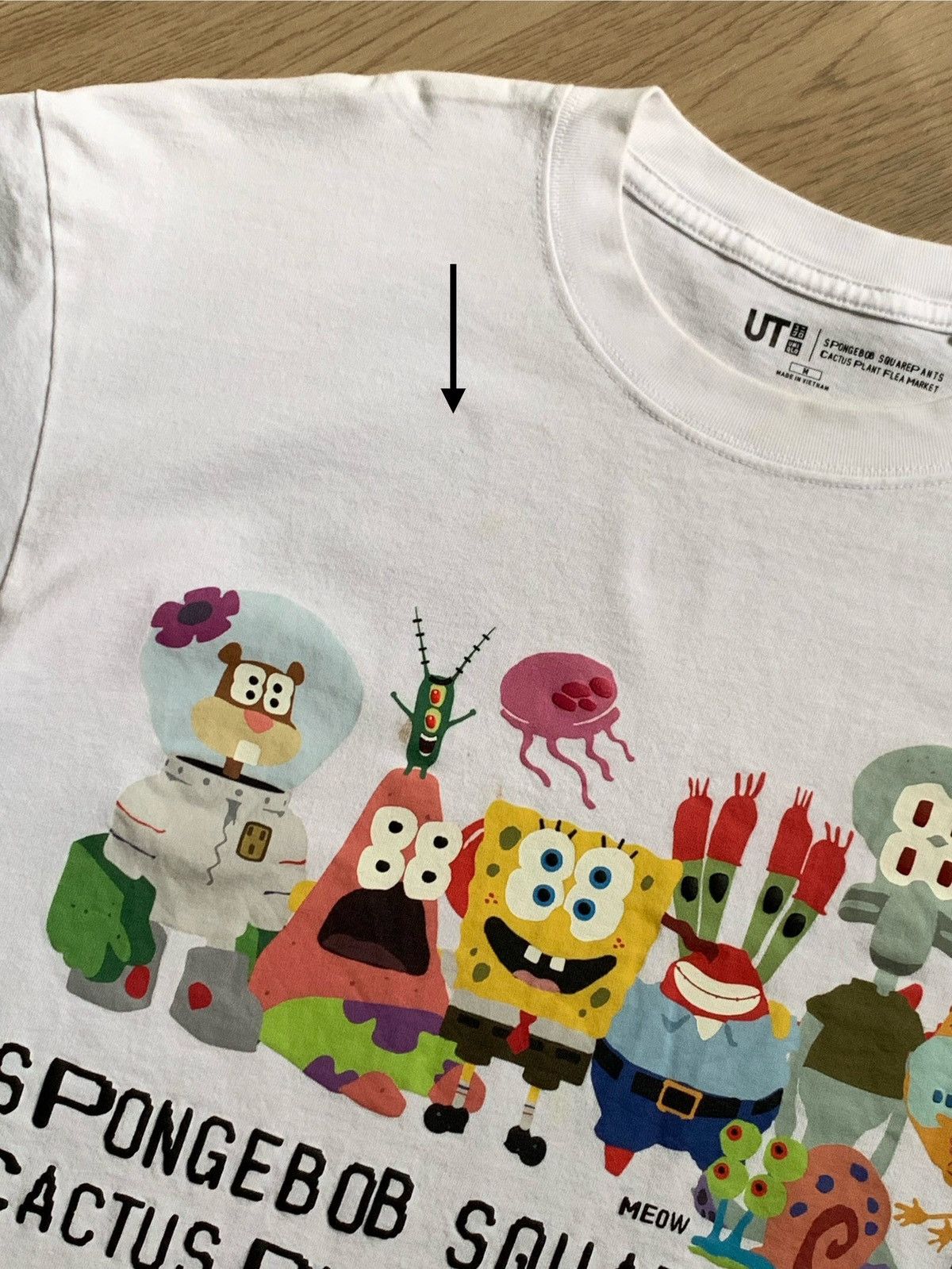 Cactus Plant Flea Market Cactus Plant Flea Market X Spongebob Squarepants Tshirt Size US M / EU 48-50 / 2 - 7 Thumbnail