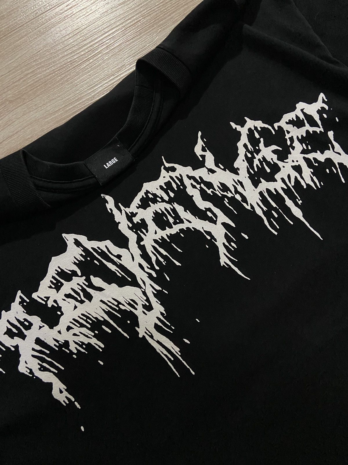 Band Tees × Rap Tees Revenge Lightning Drip : Brand Merch Black T-Shirt Size L Size US S / EU 44-46 / 1 - 4 Thumbnail