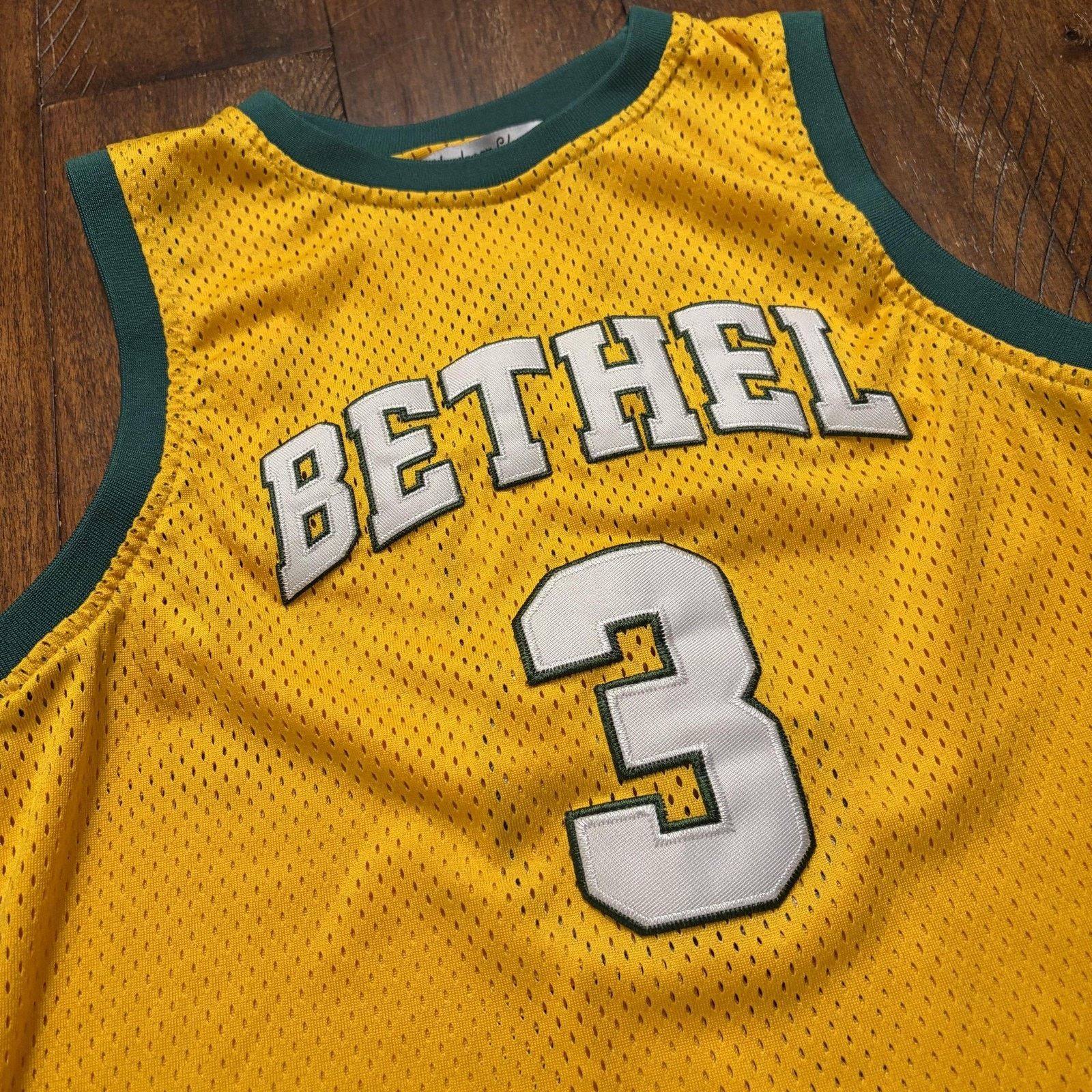 Vintage Bethel Jersey Youth M Headgear Classics Iverson 3 Boys Size M / US 6-8 / IT 42-44 - 4 Thumbnail