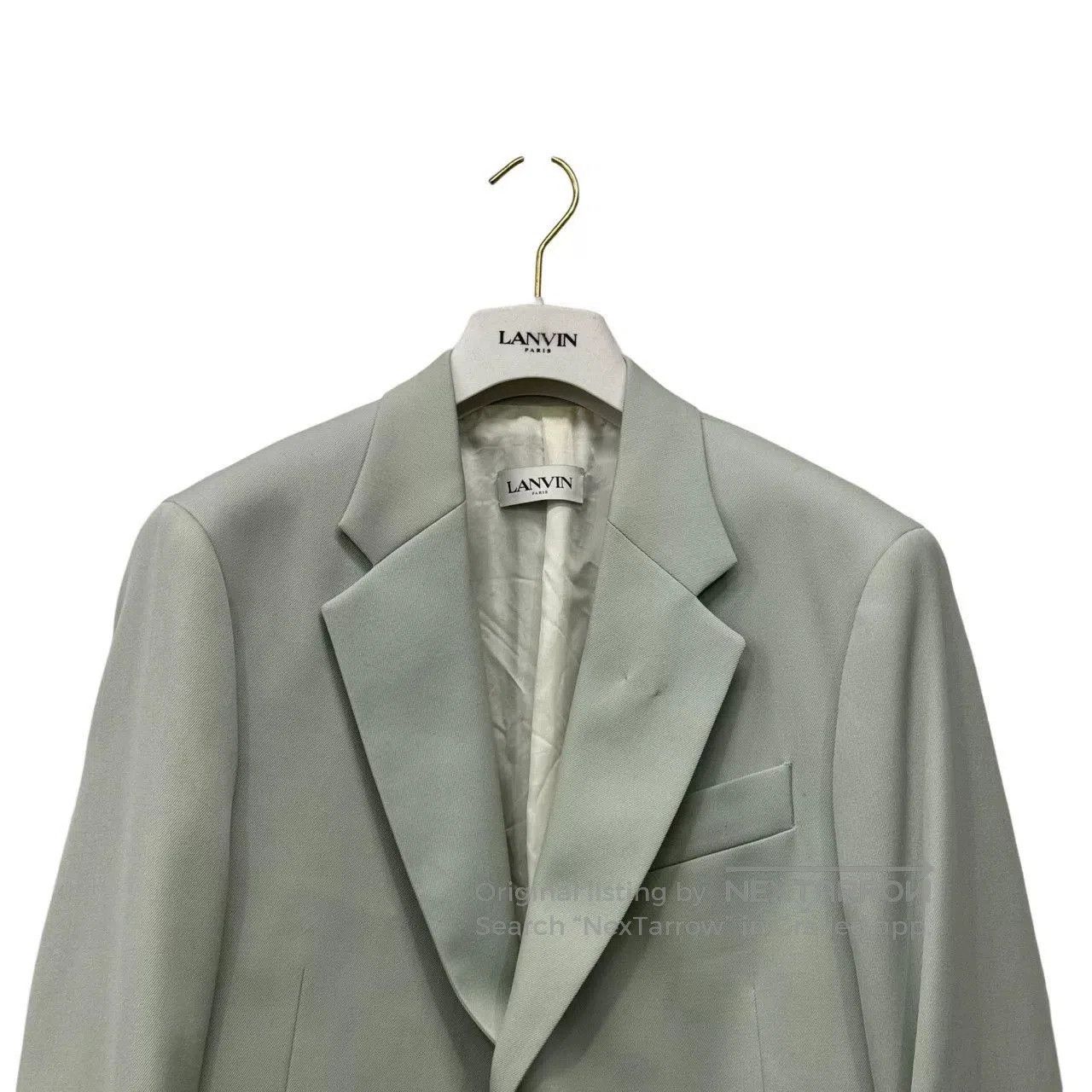 Lanvin Lanvin Light Green Blazer. Size US M / EU 48-50 / 2 - 2 Thumbnail