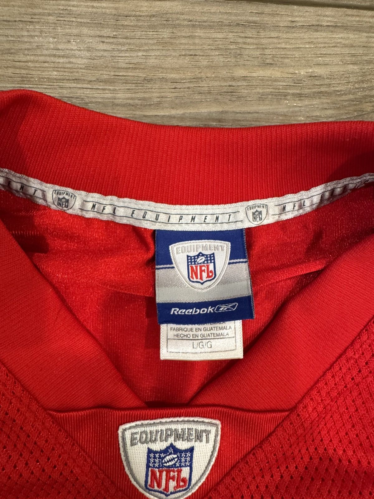 NFL × Reebok Vintage Reebok Kansas City chiefs priest Holmes jersey Size US L / EU 52-54 / 3 - 4 Thumbnail