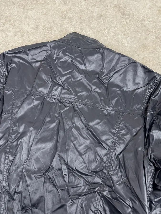 Yves Saint Laurent SS2004 Yves Saint Laurent Navy Shiny Cargo Jacket Size US M / EU 48-50 / 2 - 7 Thumbnail