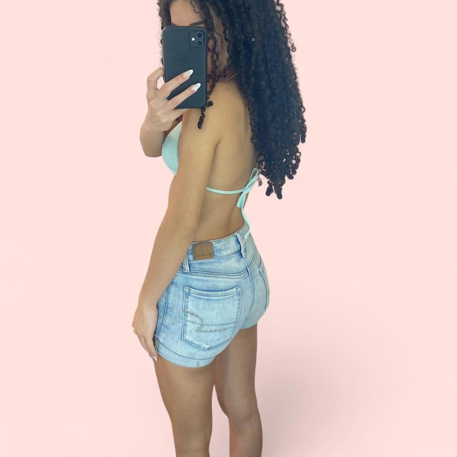 American Eagle Outfitters American eagle denim summer shorts Size 25" / US 0 / IT 36 - 3 Thumbnail