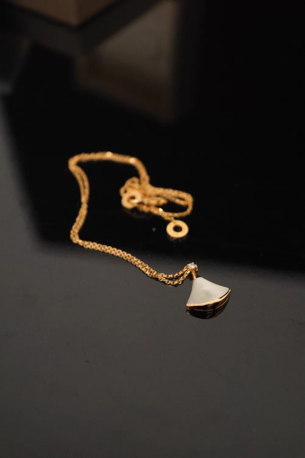 Bvlgari BVLGARI 18K Gold Shell Pendant 2020 Card Box 5.02g Size ONE SIZE - 7 Thumbnail
