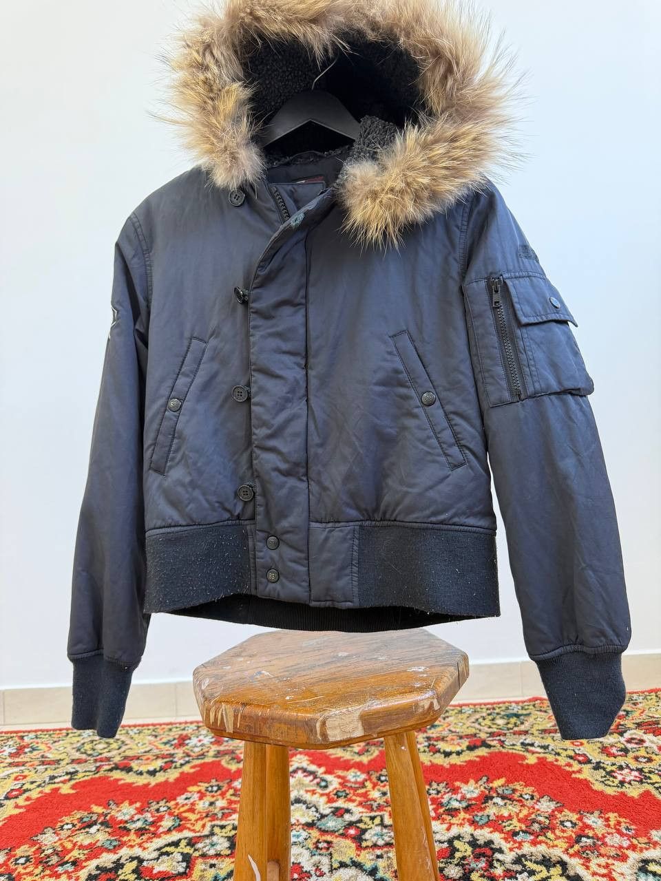 Japanese Brand Avant-Garde Hysteric Glamour Style Cropped Fur Jacket Y2K Size US S / EU 44-46 / 1 - 6 Thumbnail
