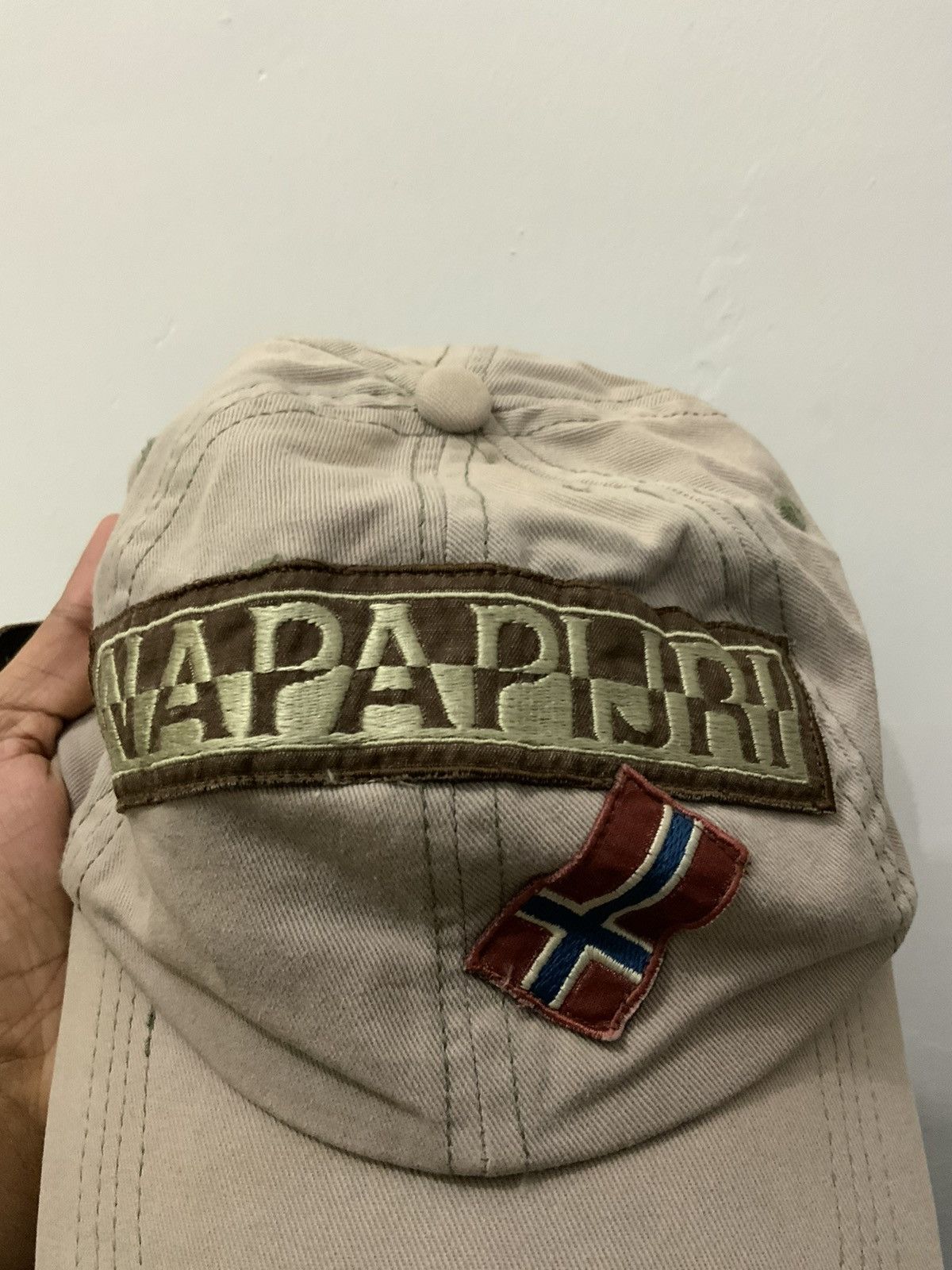 Napapijri Napapijri Distressed Hat Size ONE SIZE - 14 Thumbnail