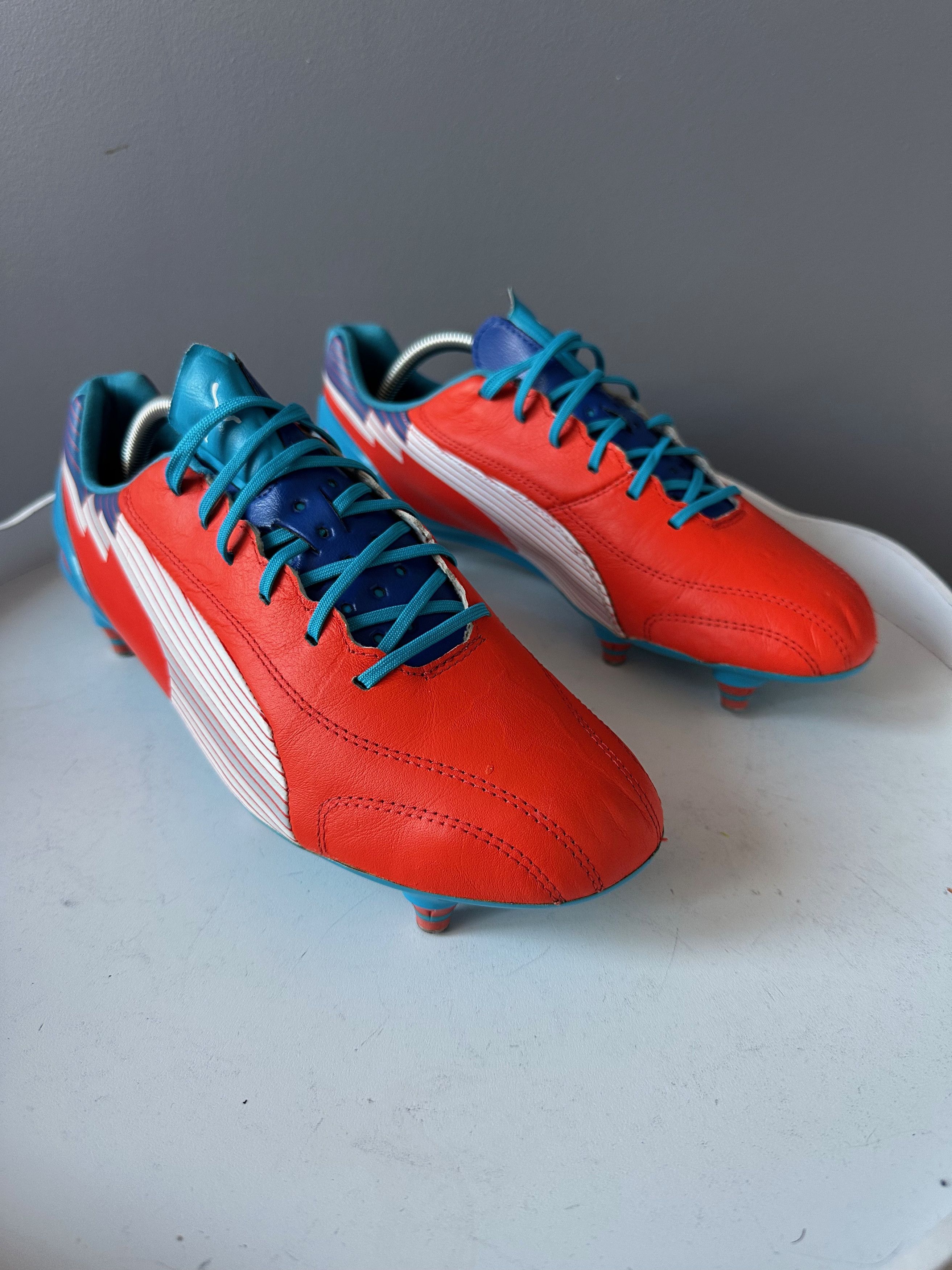 Puma Puma Evospeed 1-K Leather Cleats soccer boots shoes Size US 9 / EU 42 - 3 Thumbnail