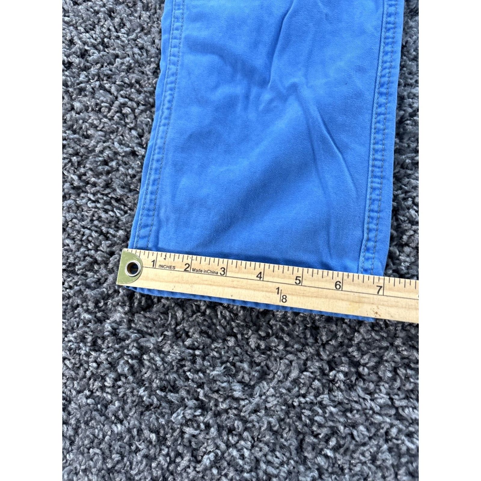 True Religion True Religion Jeans Mens 27x30 Blue Distressed Button Fly Jeans Denim Regular Inseam 30 City USA Logo 2000s Y2K Hiphop Mens Size US 27 - 3 Thumbnail