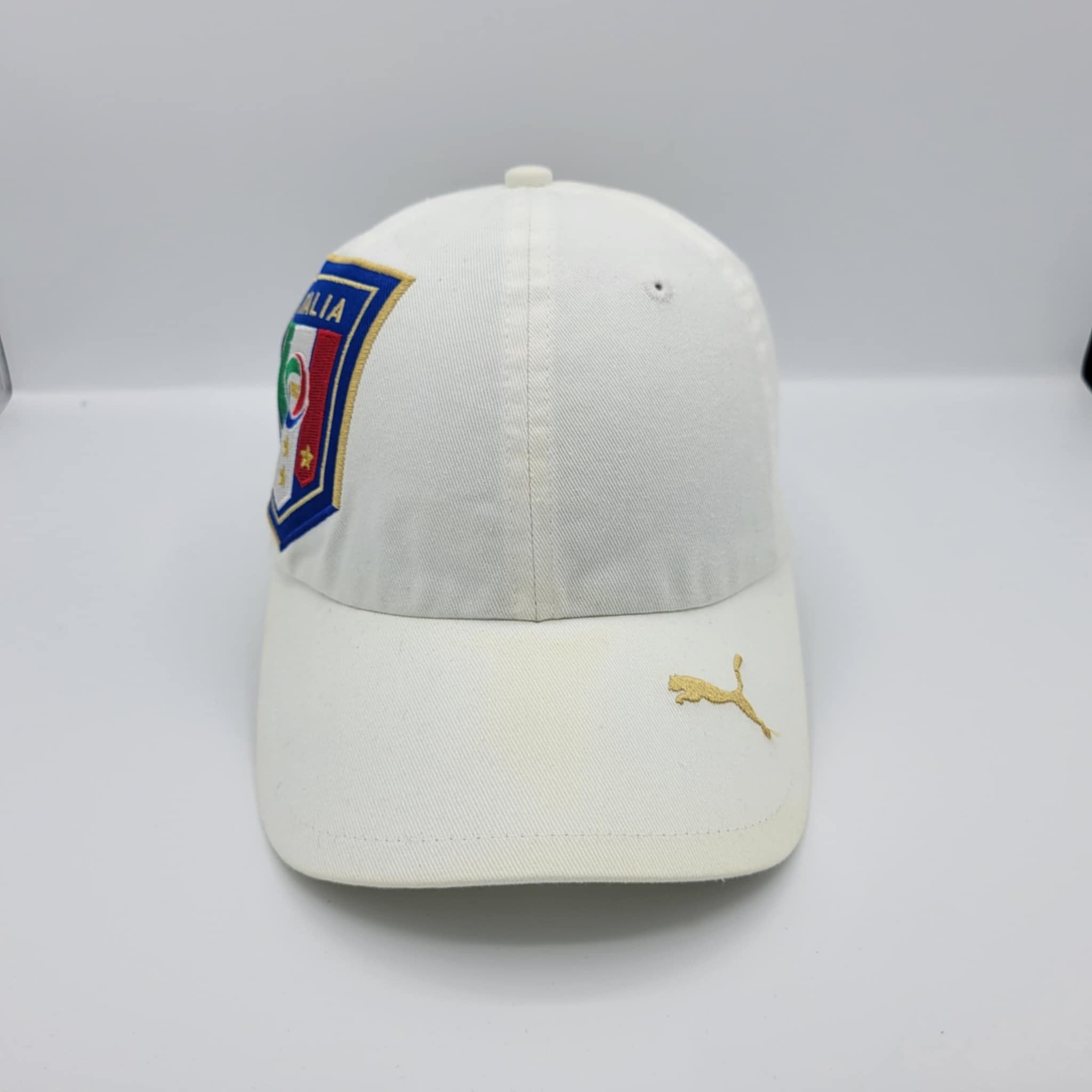 Puma × Vintage Italy Soccer Vintage Y2K Puma World Cup Strapback Hat Size ONE SIZE - 3 Thumbnail