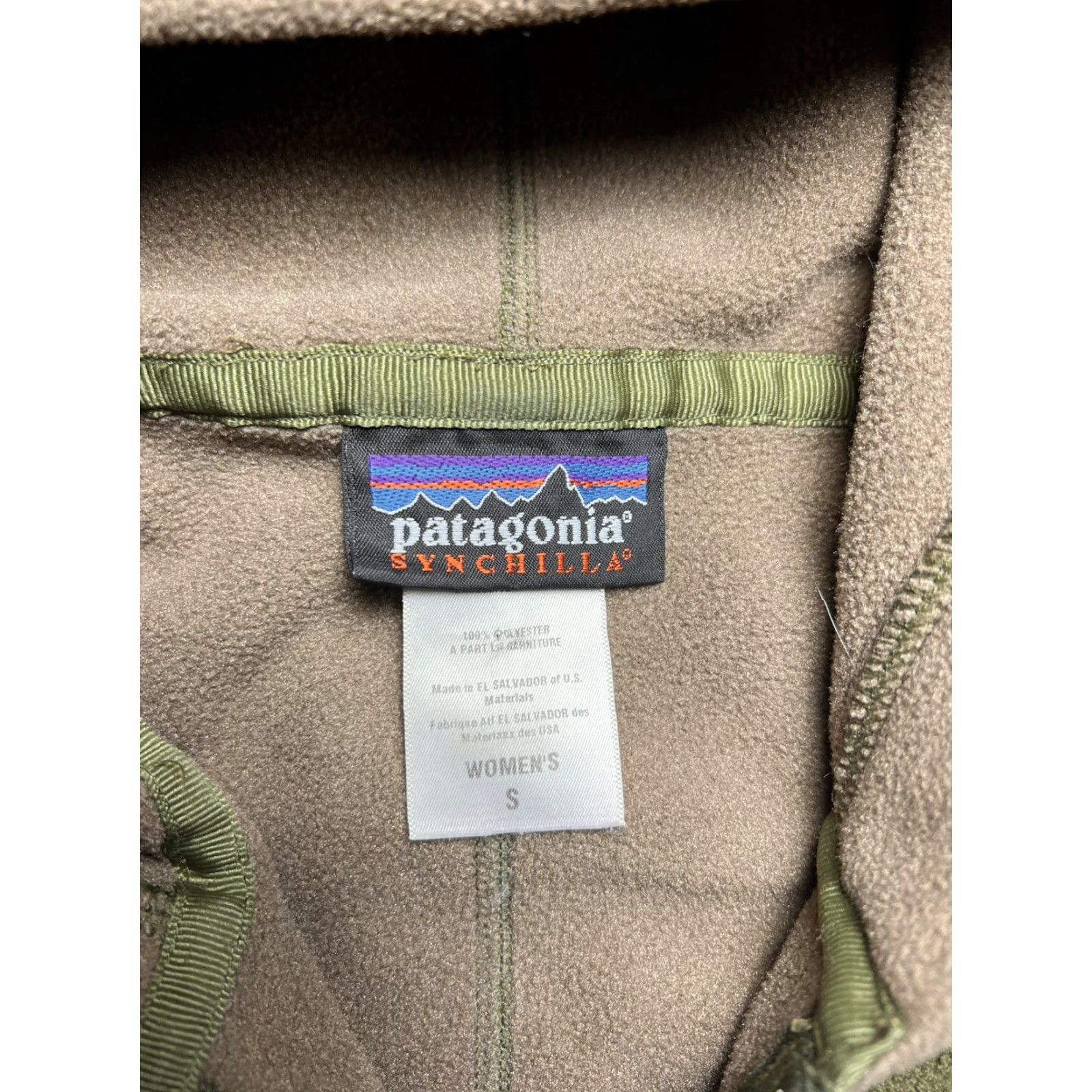 Patagonia Patagonia Women's Synchilla Windproof Artic Hoodie Fleece Full Zip S Green Jacket Womens Size S / US 4 / IT 40 - 6 Thumbnail