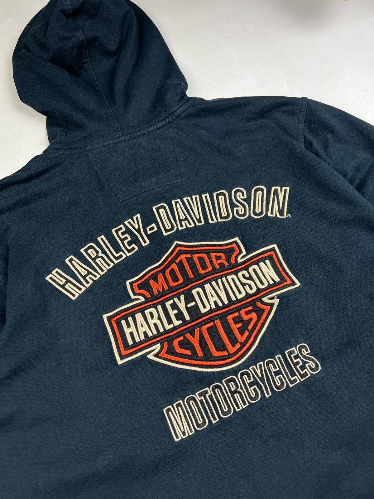 Harley Davidson Harley Davidson big print zip hoodie vintage Size US L / EU 52-54 / 3 - 10 Thumbnail