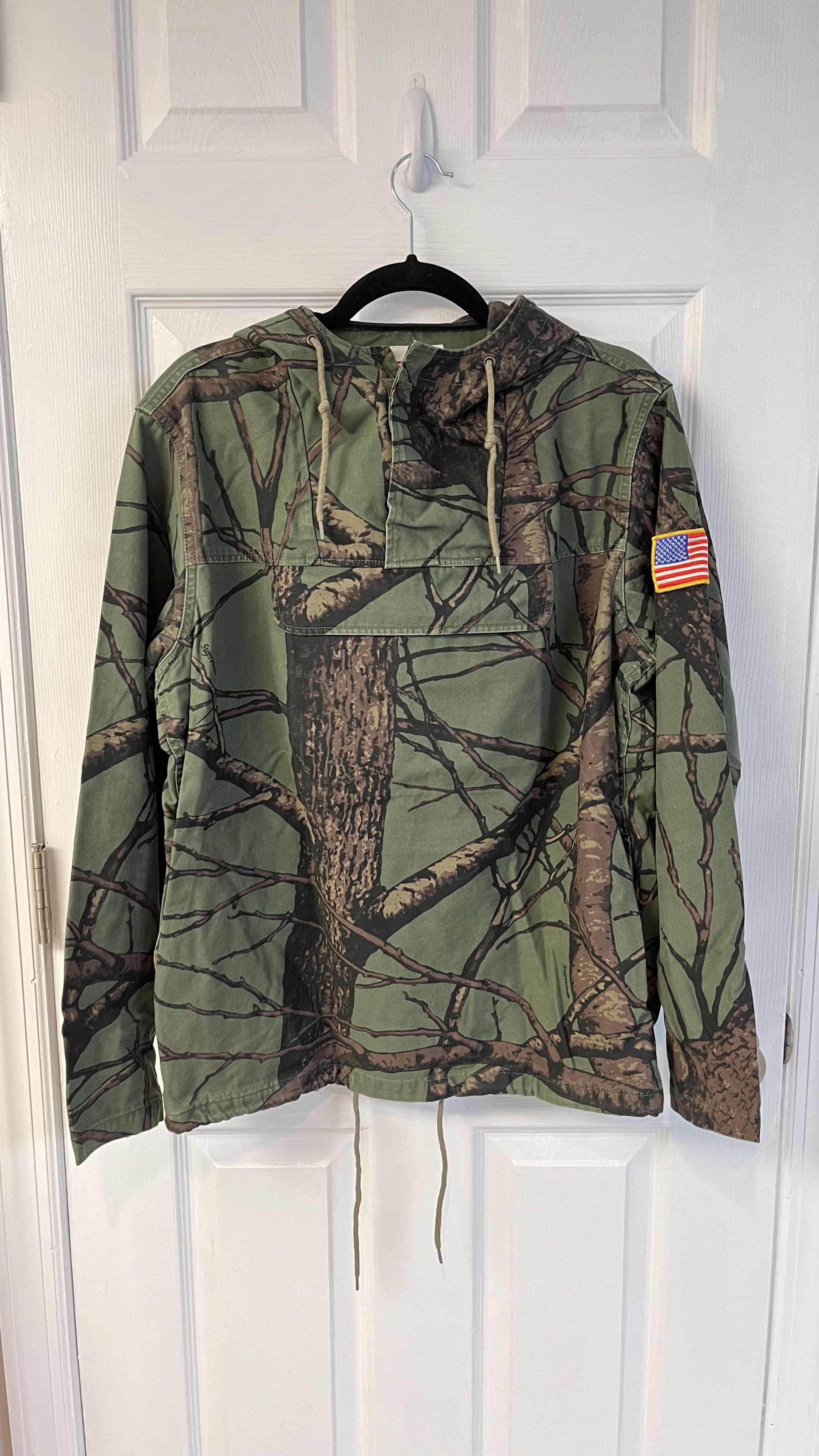 早割り Supreme 12 Field Pullover Tree Camo S - ジャケット/アウター