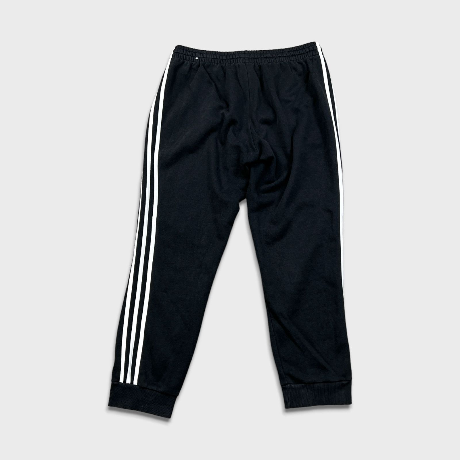 Adidas × Vintage Adidas Sweatpants Large Striped Spell Out Gym Fleece Jogger Size US 34 / EU 50 - 5 Thumbnail